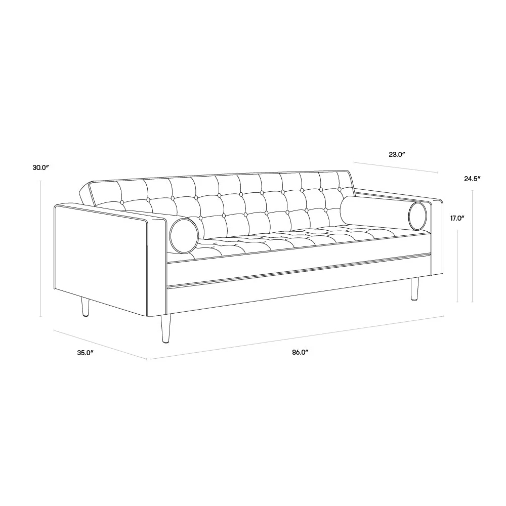 Donnie 4-Seater Sofa - Image 6