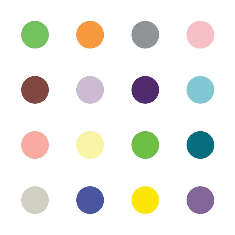 Dots Wallpaper Sample Swatch - Image 27