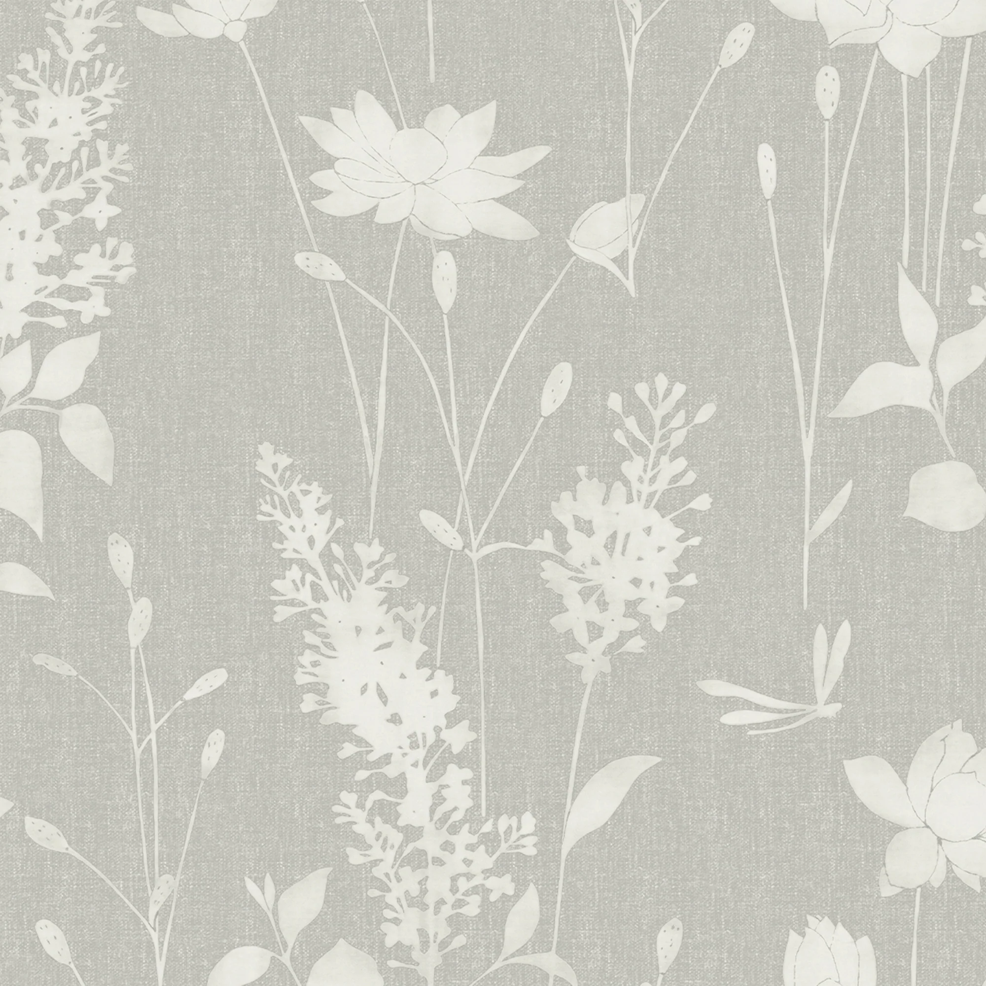 Laura Ashley Dragonfly Garden Chalk Blue Wallpaper Wallpaper - Image 3
