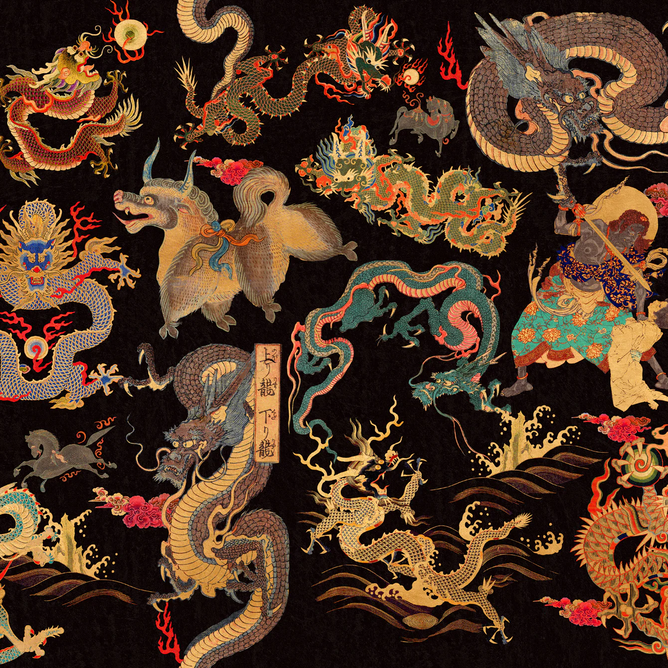Dragons Of Tibet Wallpaper - Image 2