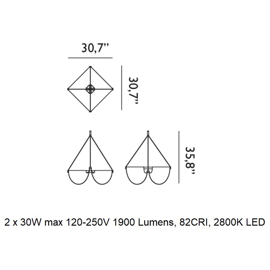 Drape LED Pendant Light - Image 10