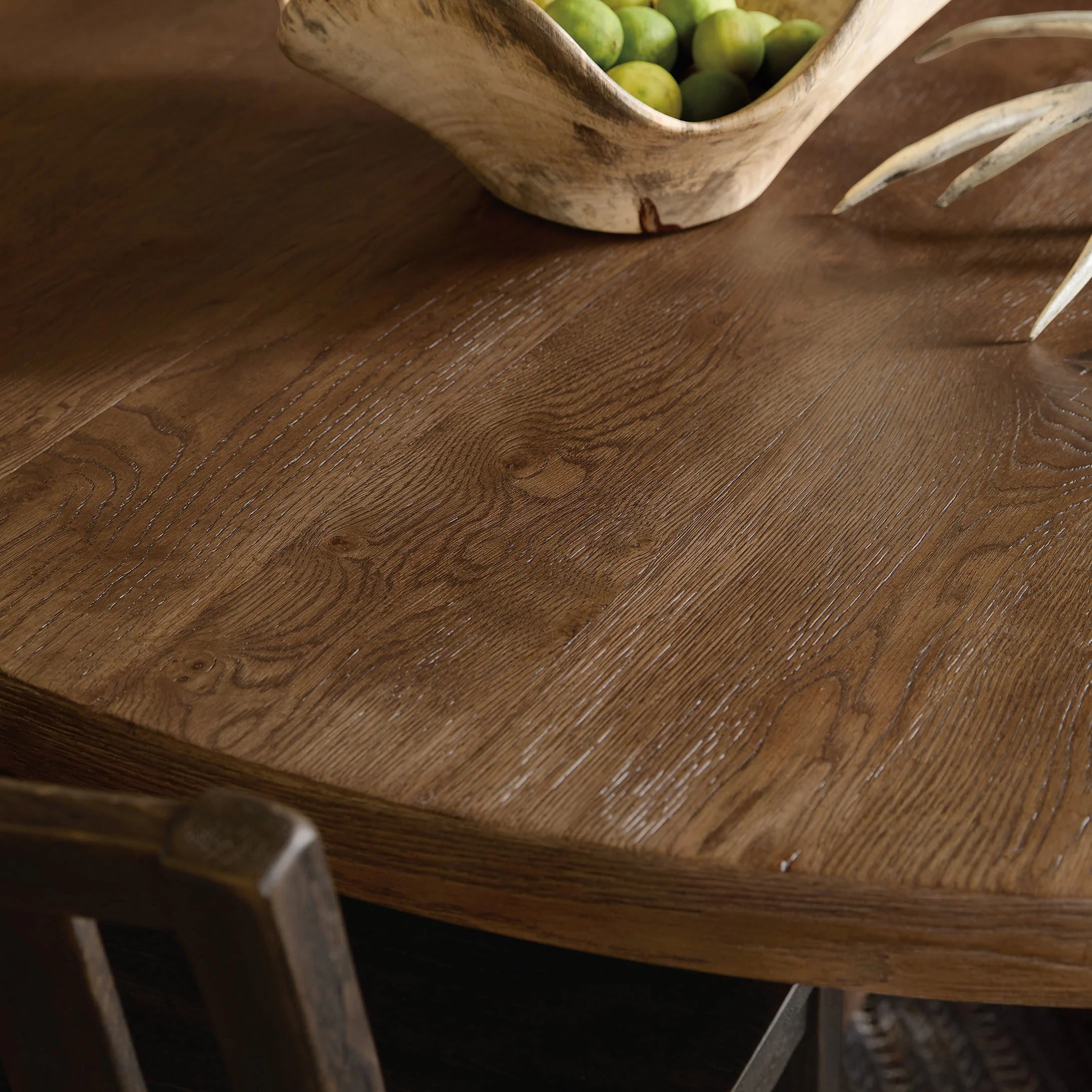 Driftwood Round Dining Table - Image 7