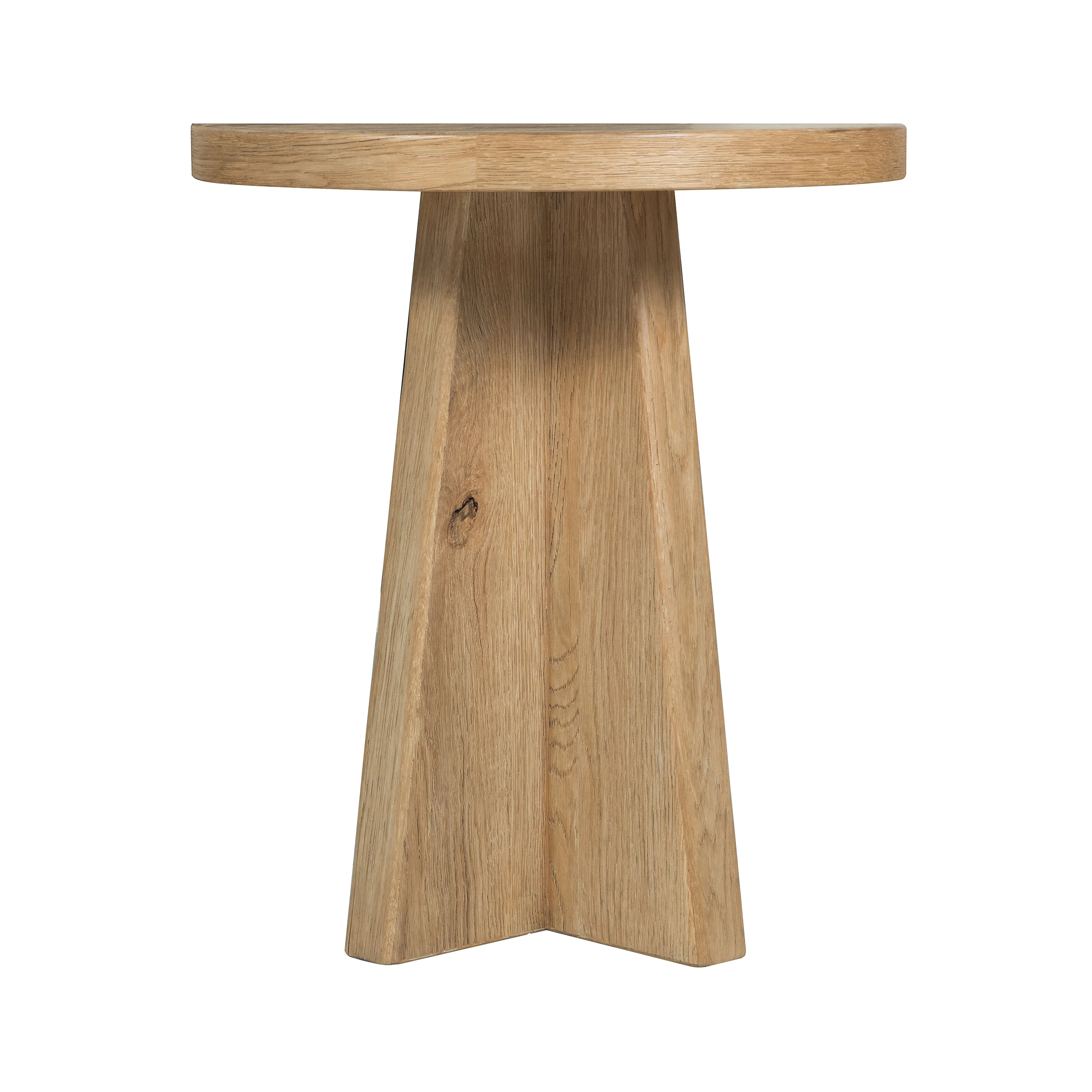 Driftwood Round End Table - Image 3