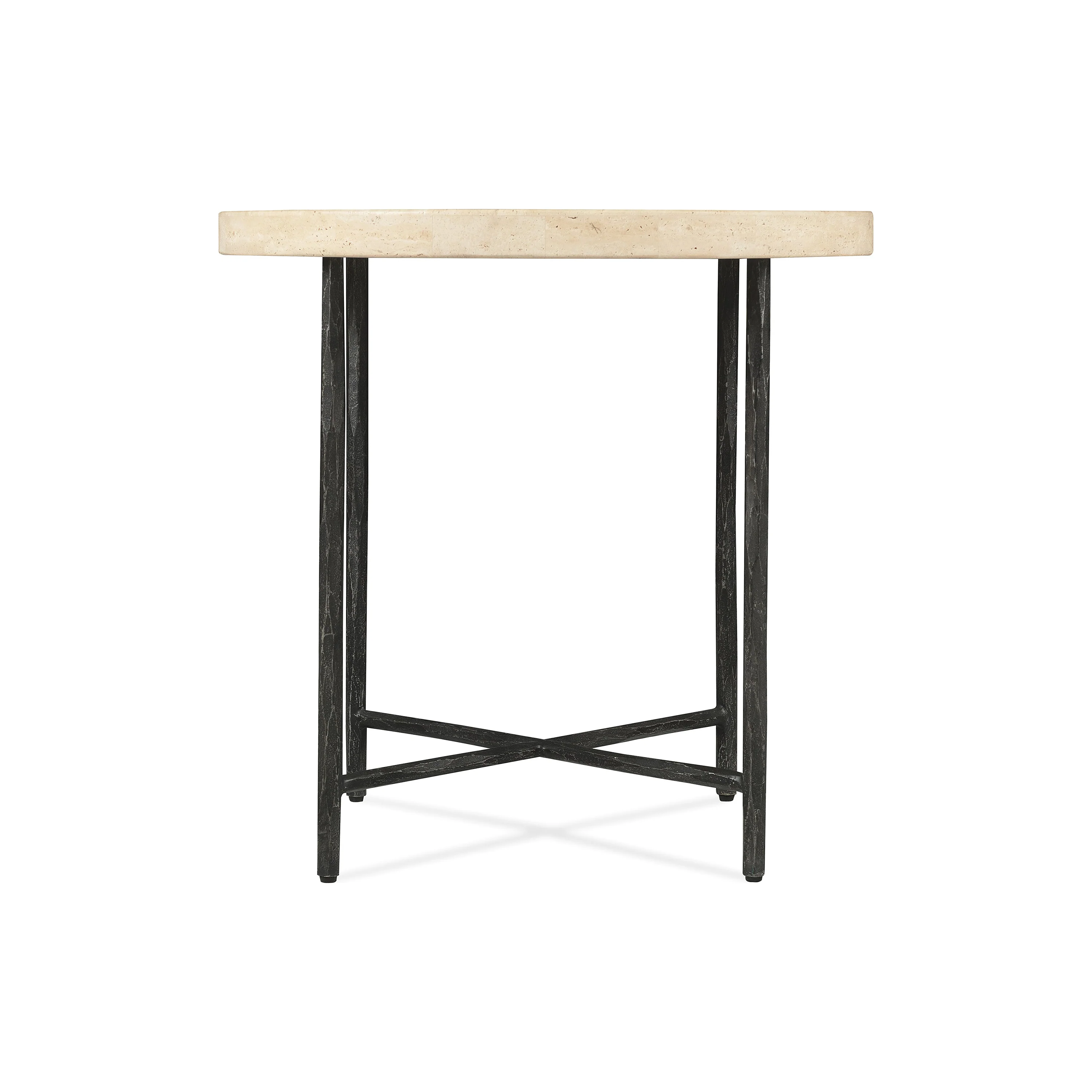 Driftwood Round Side Table - Image 2