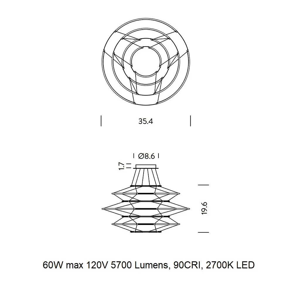 Drop LED Pendant Light - Image 16
