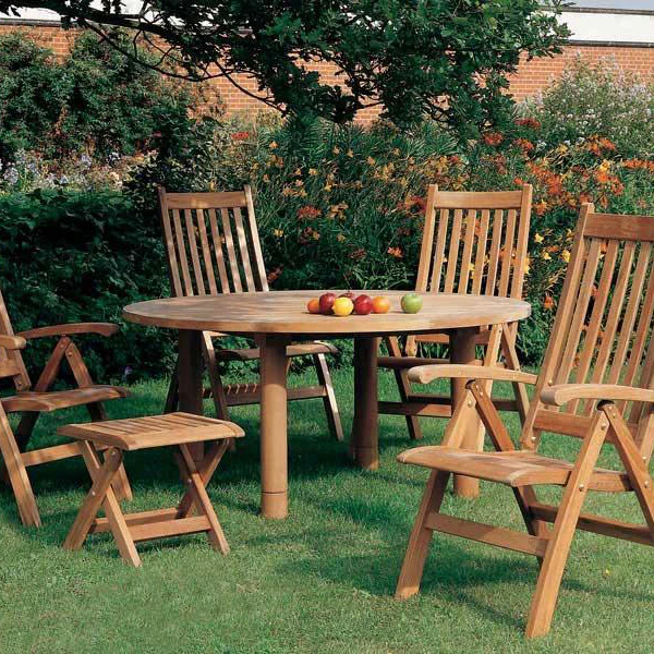 Drummond Circular Outdoor Dining Table - Image 4