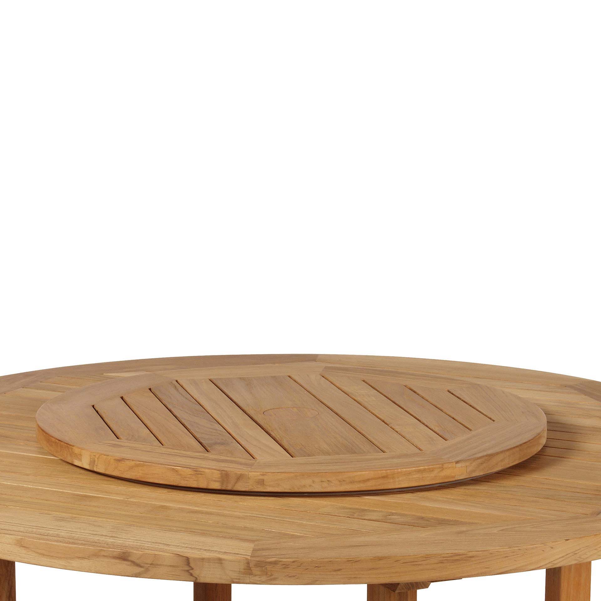 Drummond Teak Lazy Susan Circular - Image 5