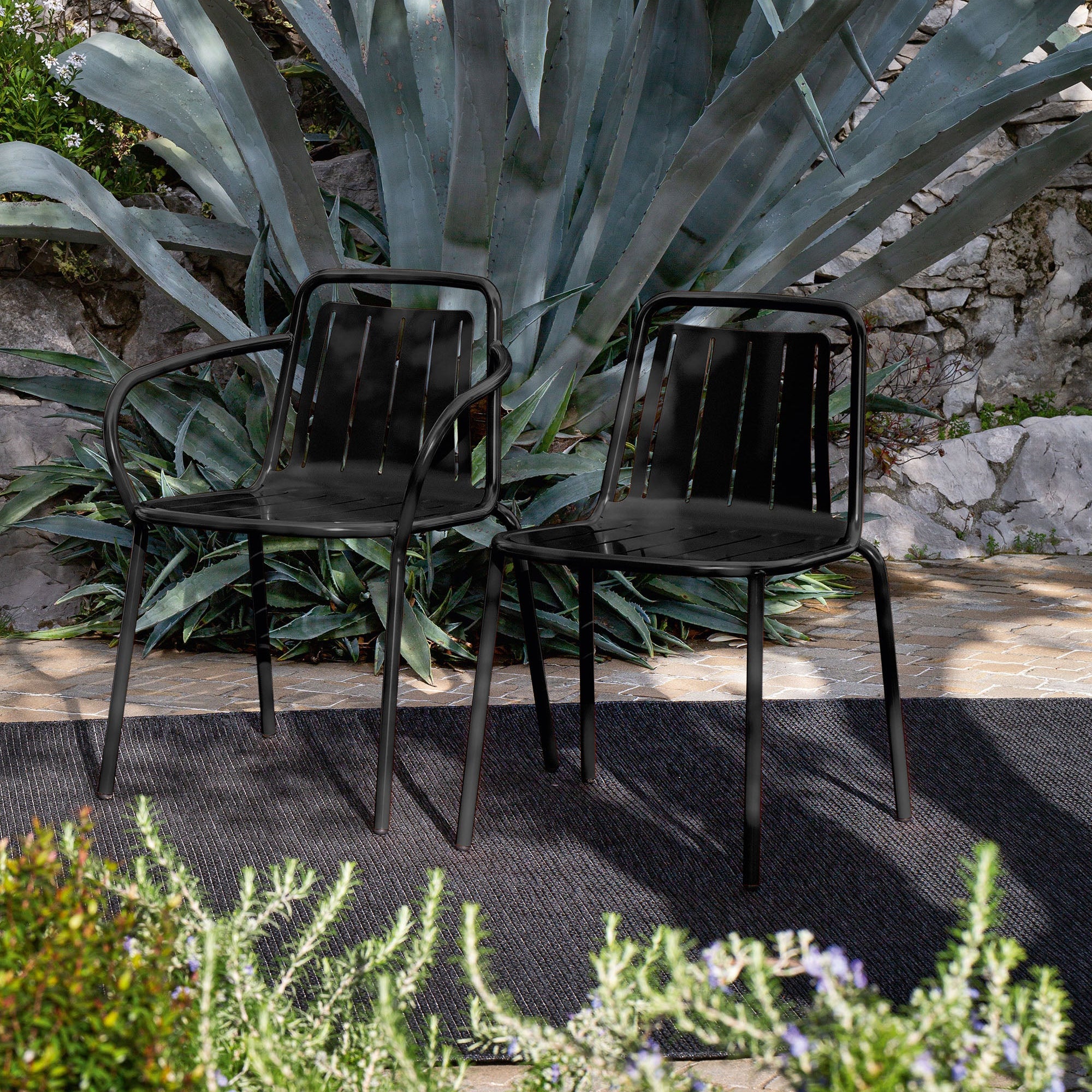 Easy Outdoor Dining Armchair - Image 8