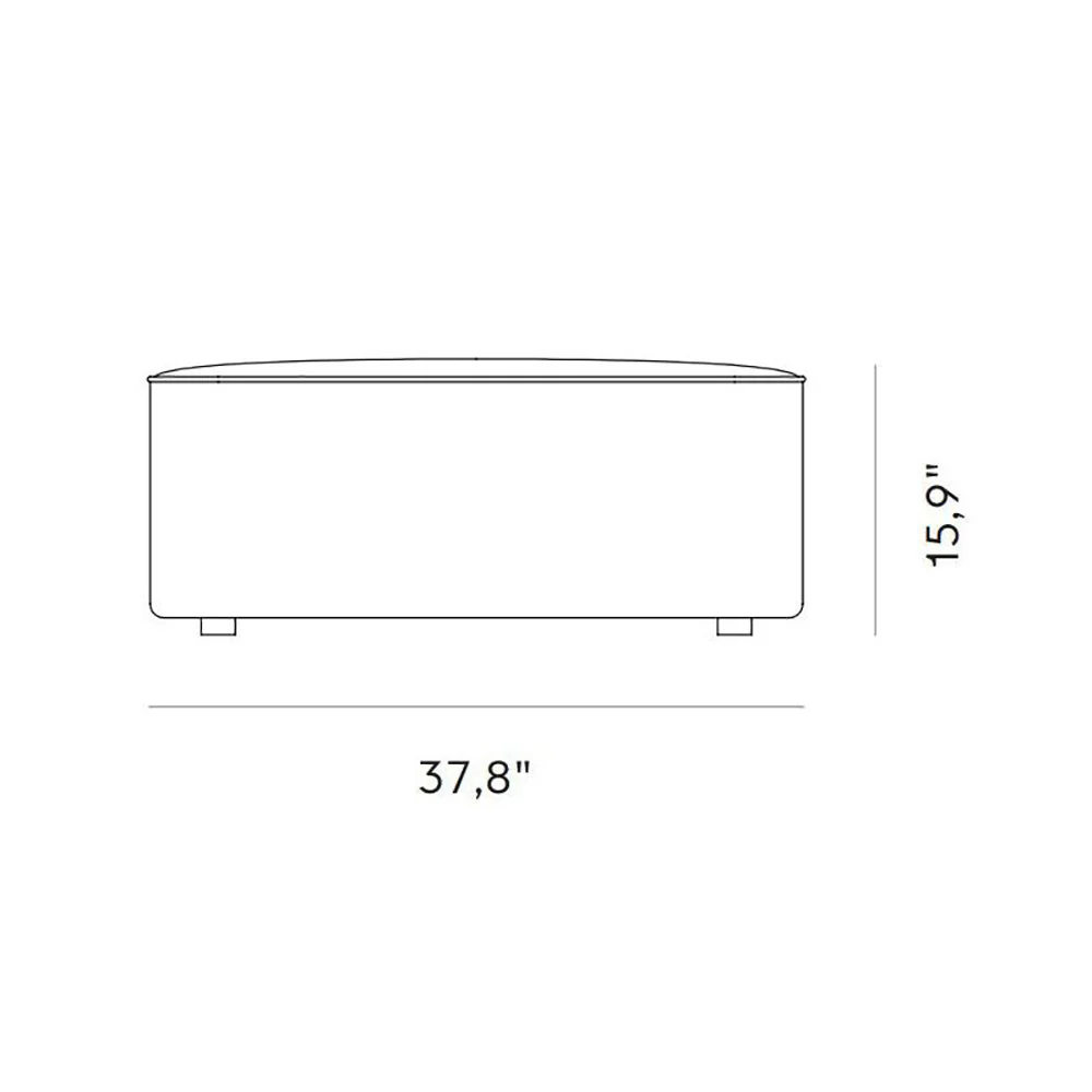 Eave Modular Sofa Pouf - Image 13