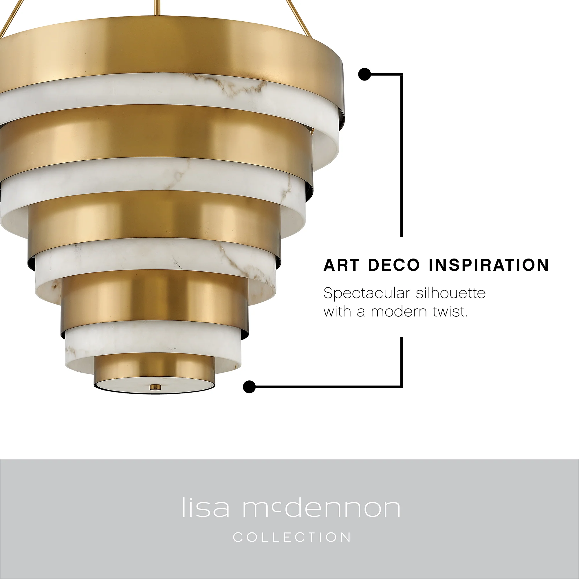 Echelon Multi Tier Chandelier - Image 12