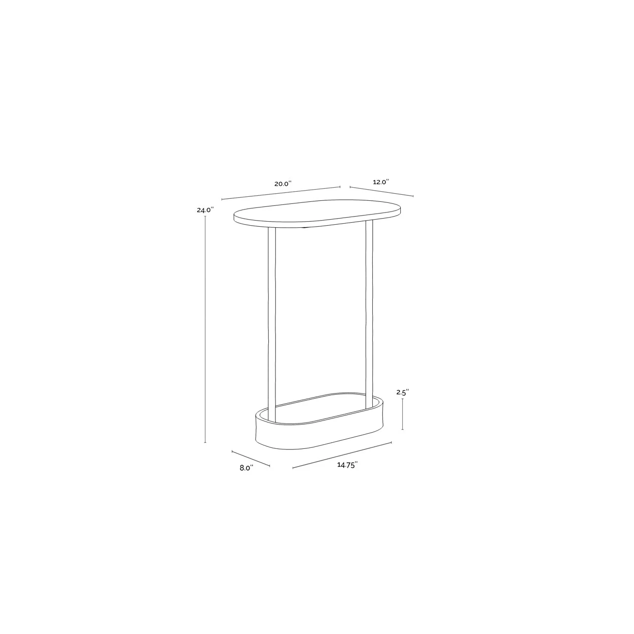 Eden End Table - Image 7