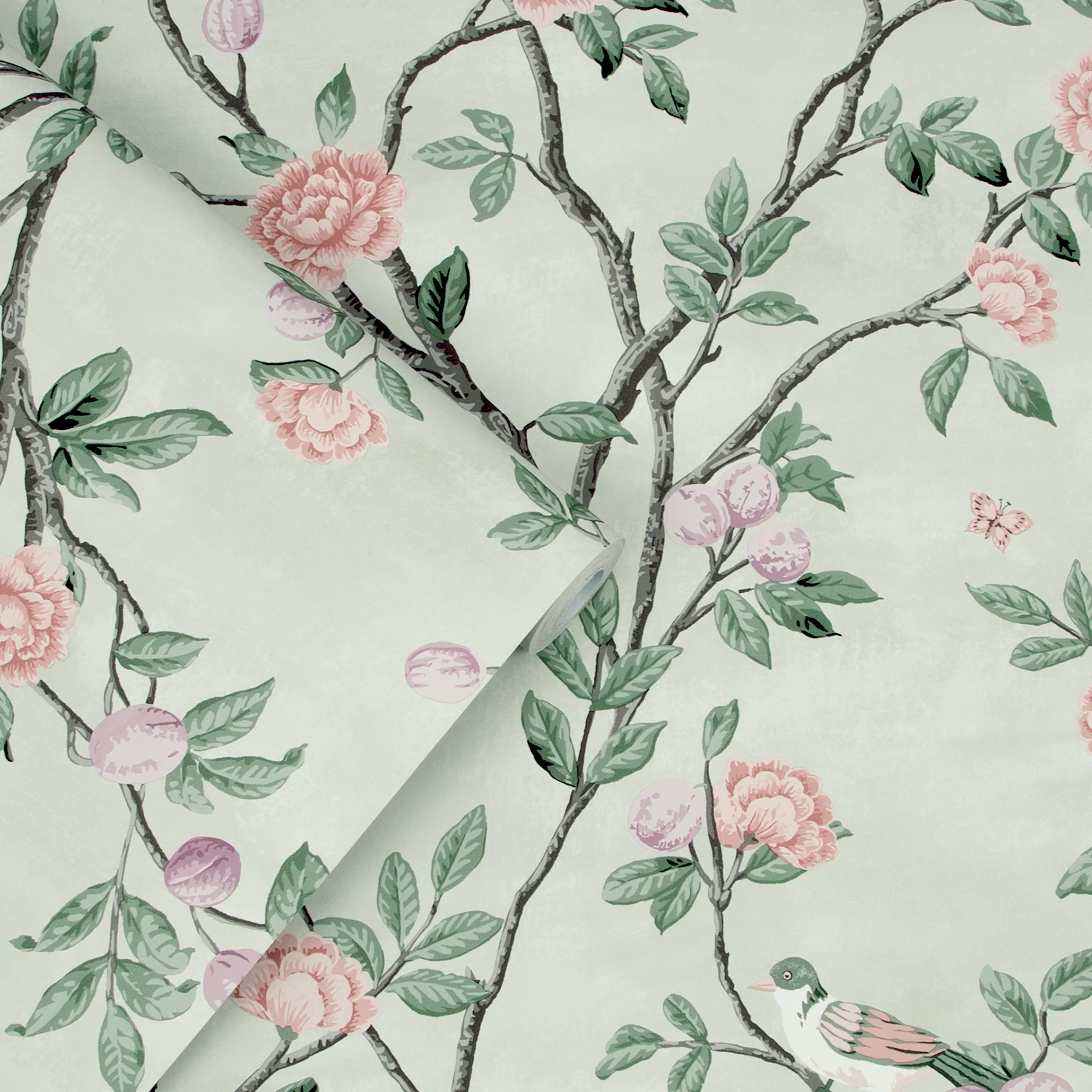 Laura Ashley Eglantine Blush Wallpaper Wallpaper - Image 5