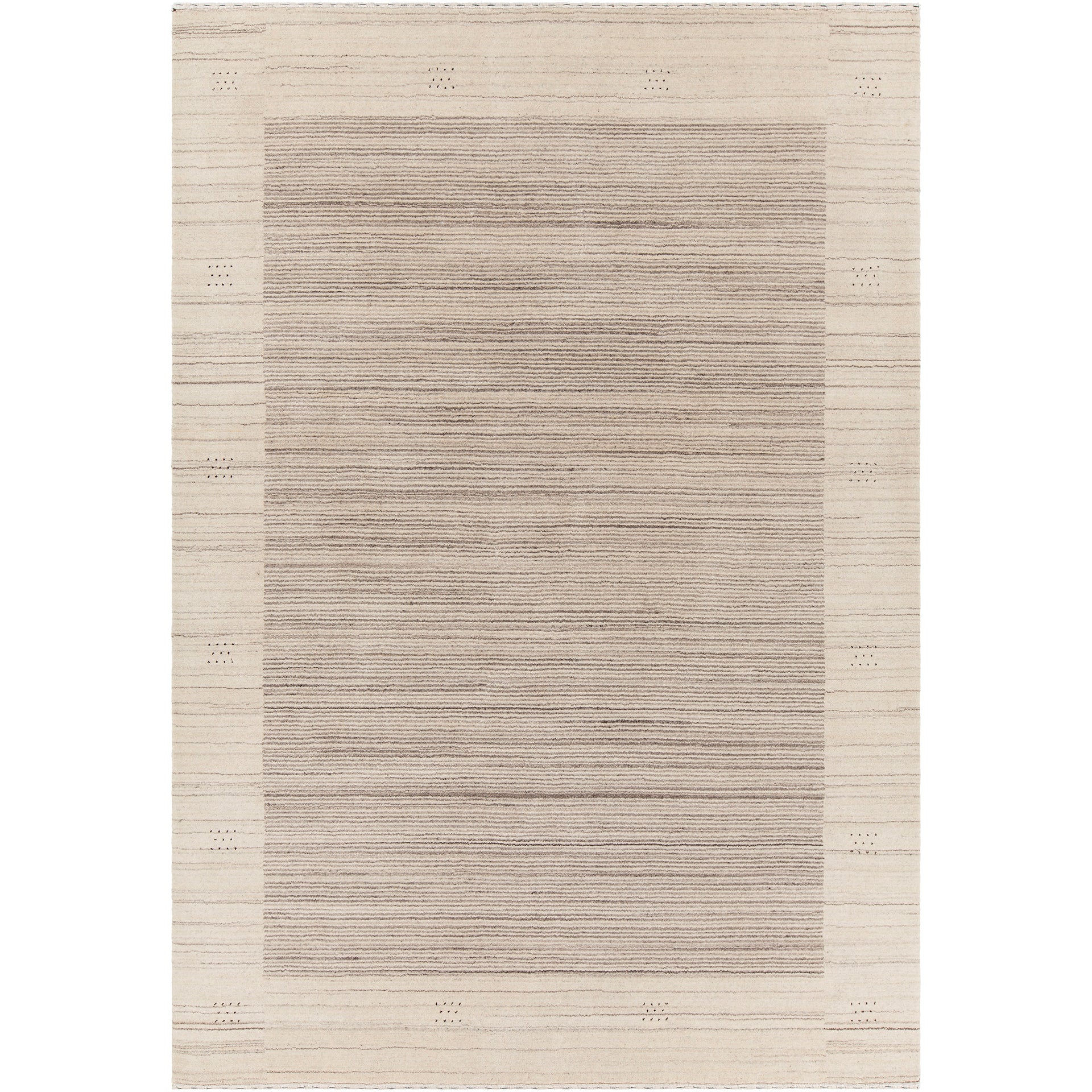 Elantra - 51700 - Patterned Rectangular Knotted Wool Area Rug