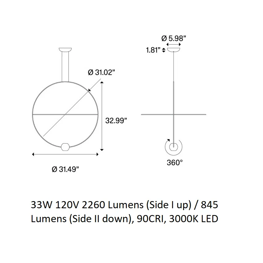 Elara LED Pendant Light - Image 18