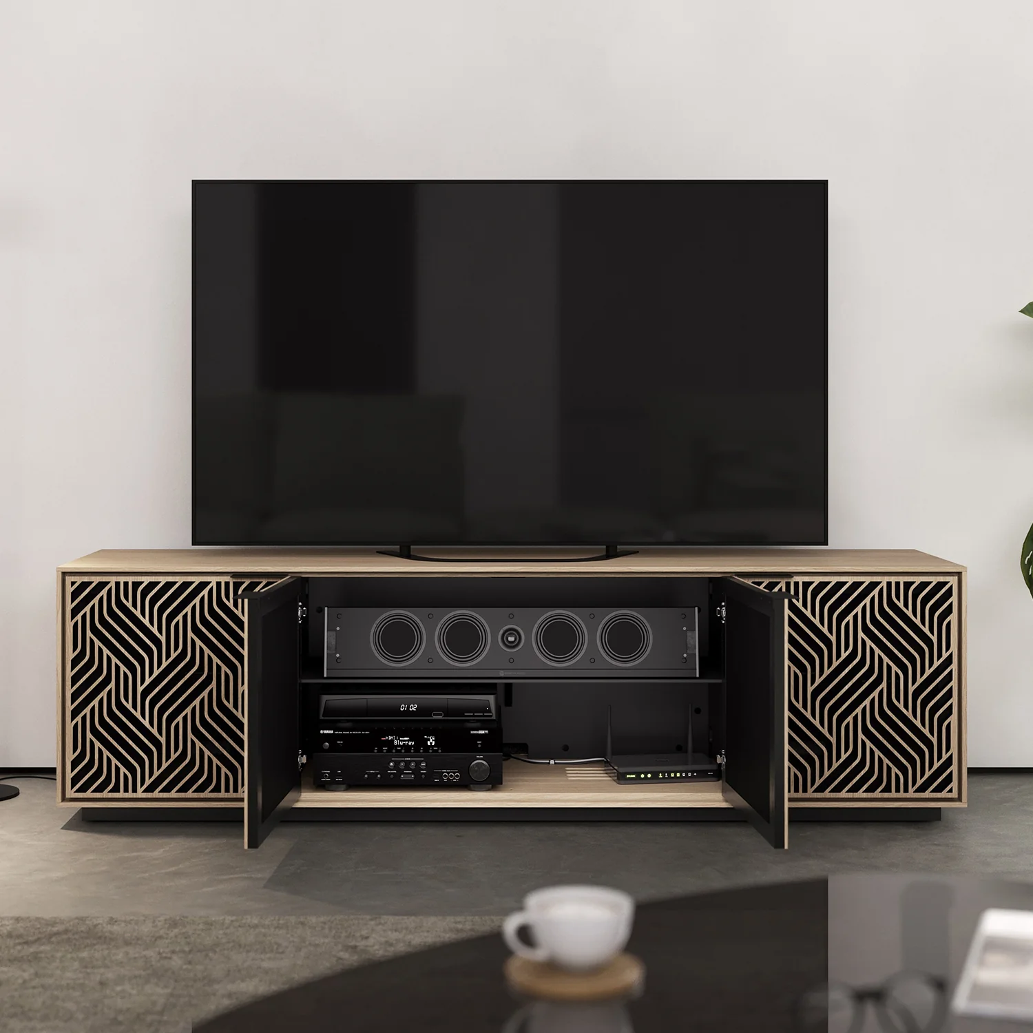 Elements Cabinet with Rolling Plinth Base - Image 2