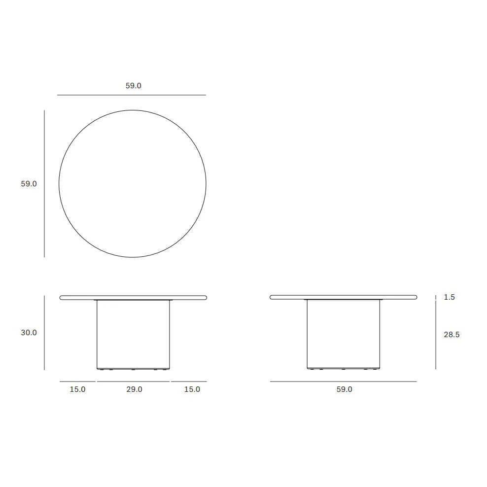 Elements Round Dining Table - Image 7