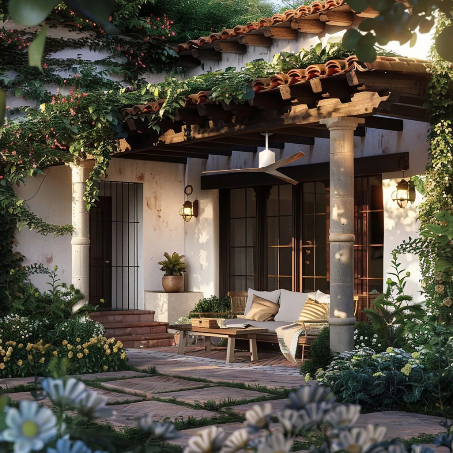 Eliza Outdoor Ceiling Fan - Image 54