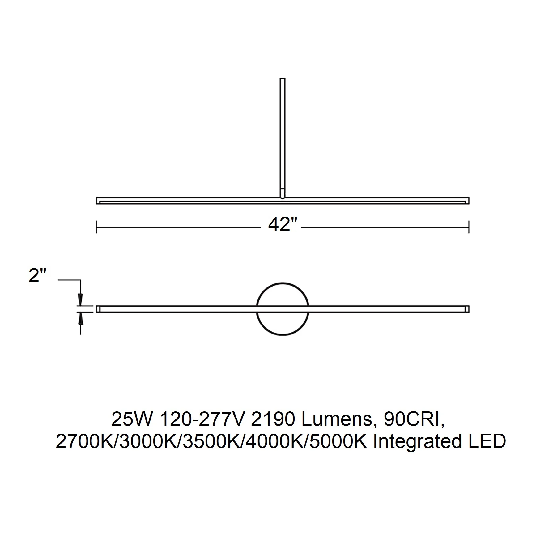 Elizabeth Linear LED Pendant Light - Image 9