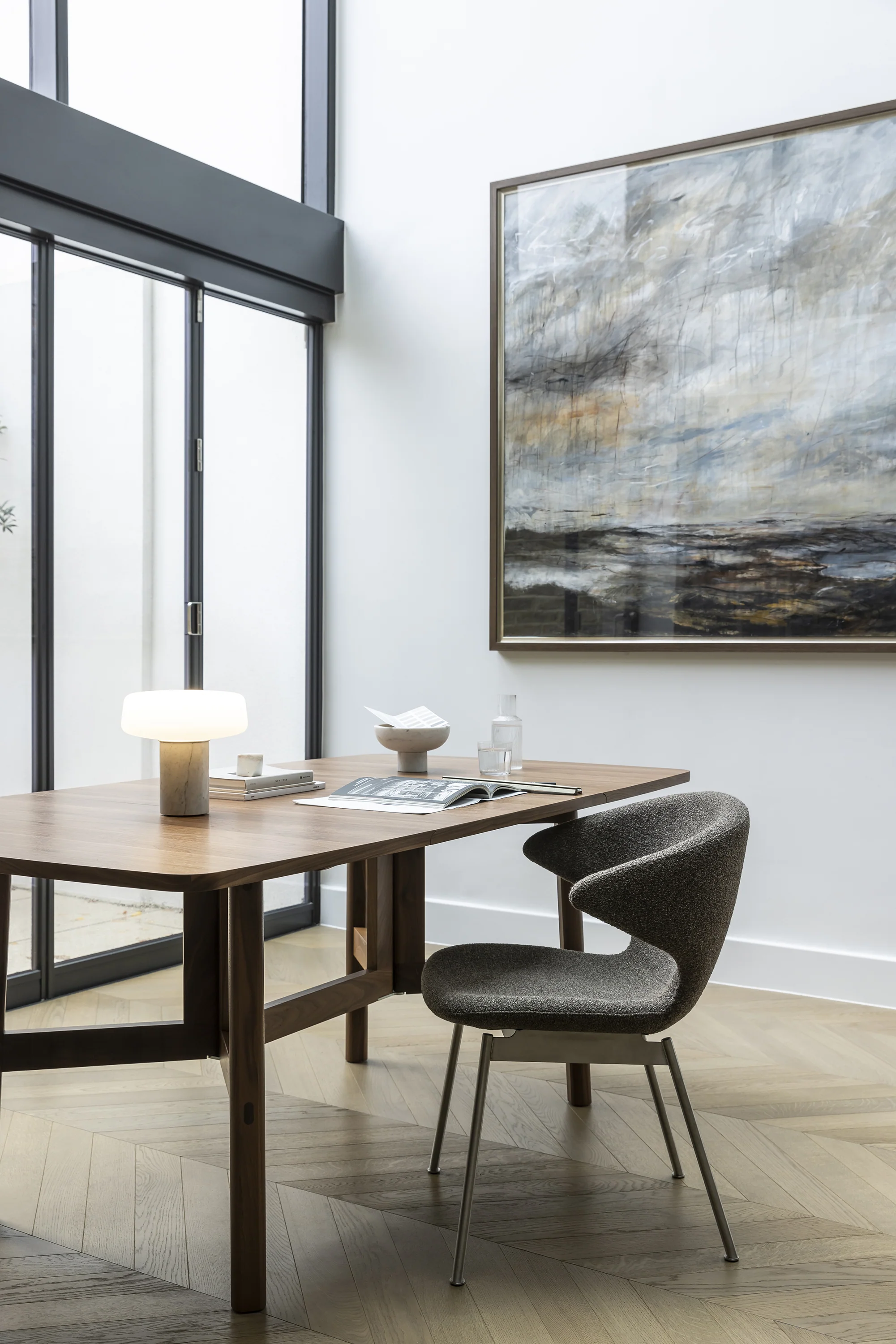 Ella Dining Chair with Tubular Legs - Image 4