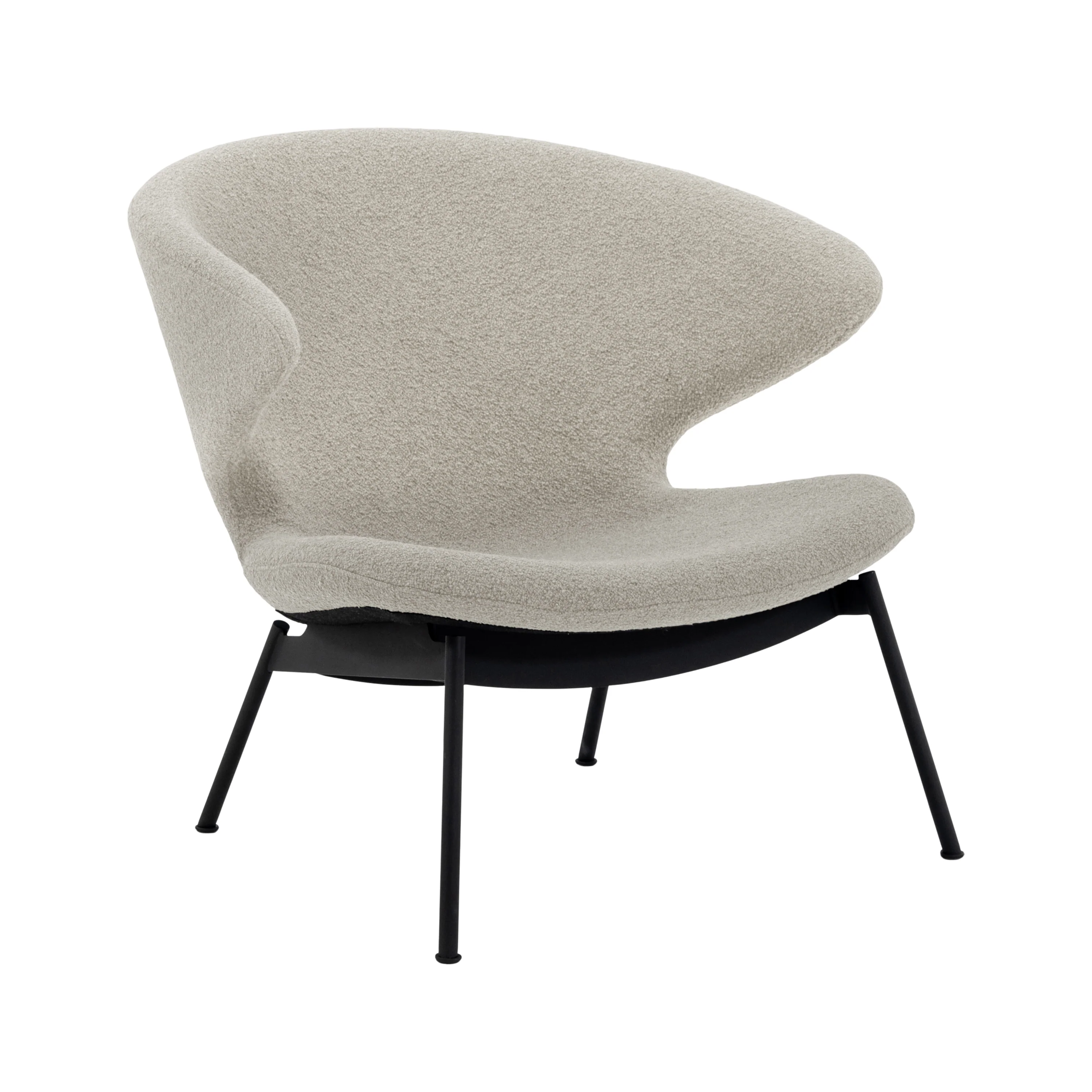 Ella Lounge Chair with Tubular Legs - Image 14