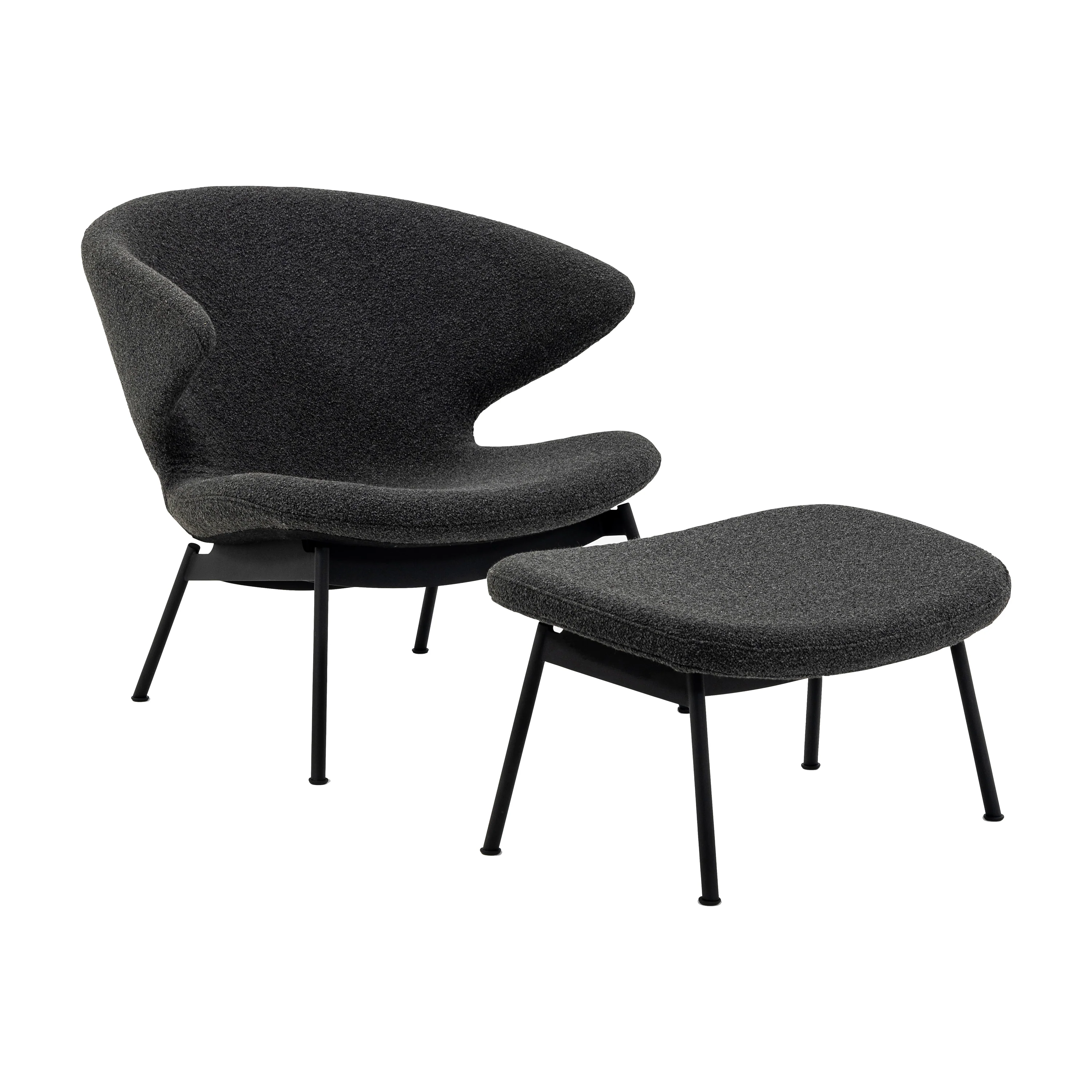 Ella Lounge Chair with Tubular Legs - Image 5
