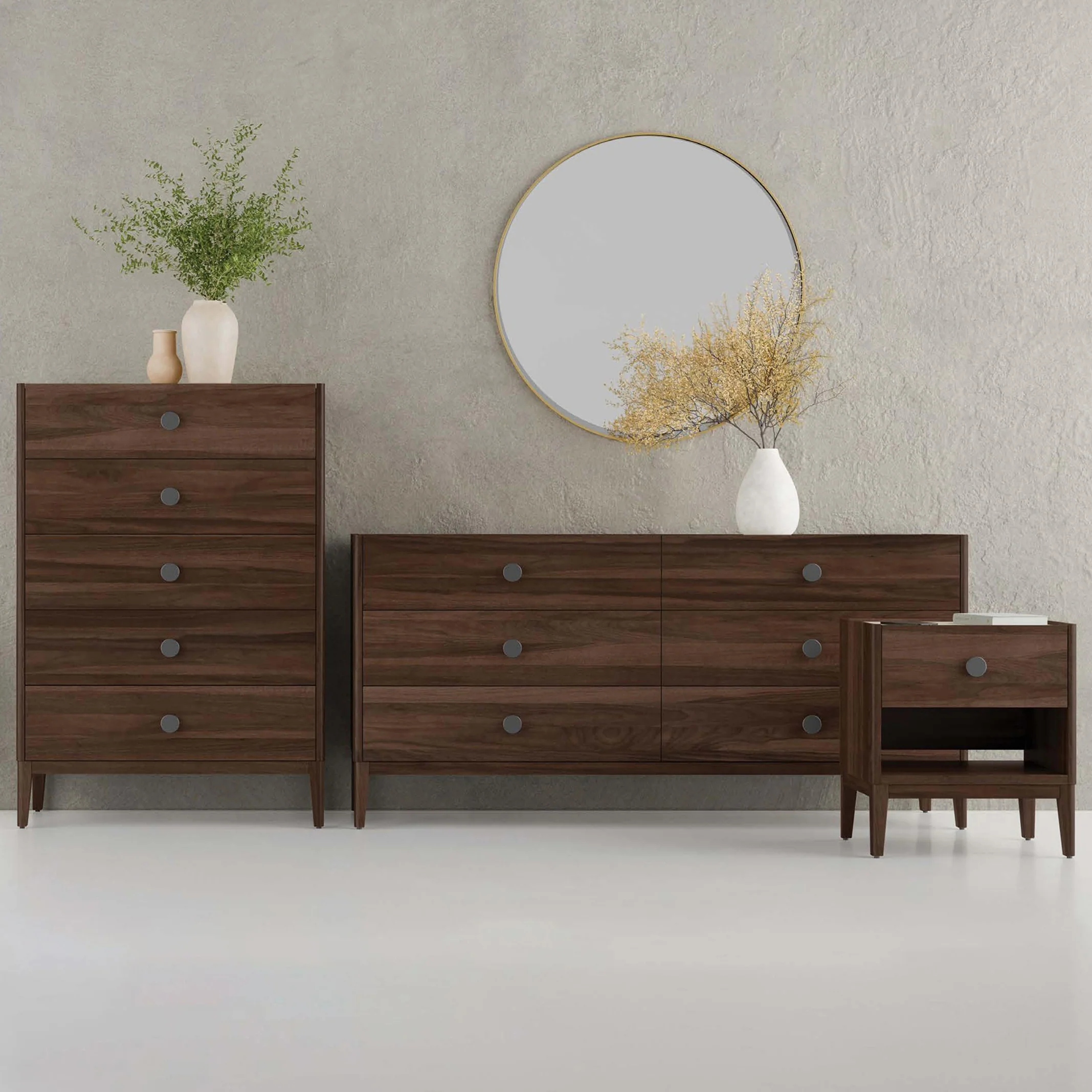 Ema 5-Drawer Tall Dresser - Image 2