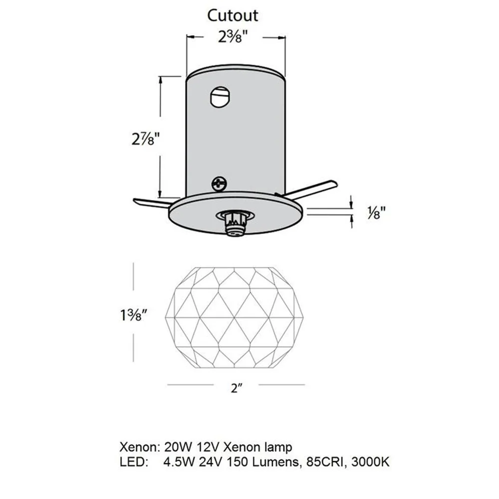 Empress Crystal Recessed Beauty Spot - Image 5
