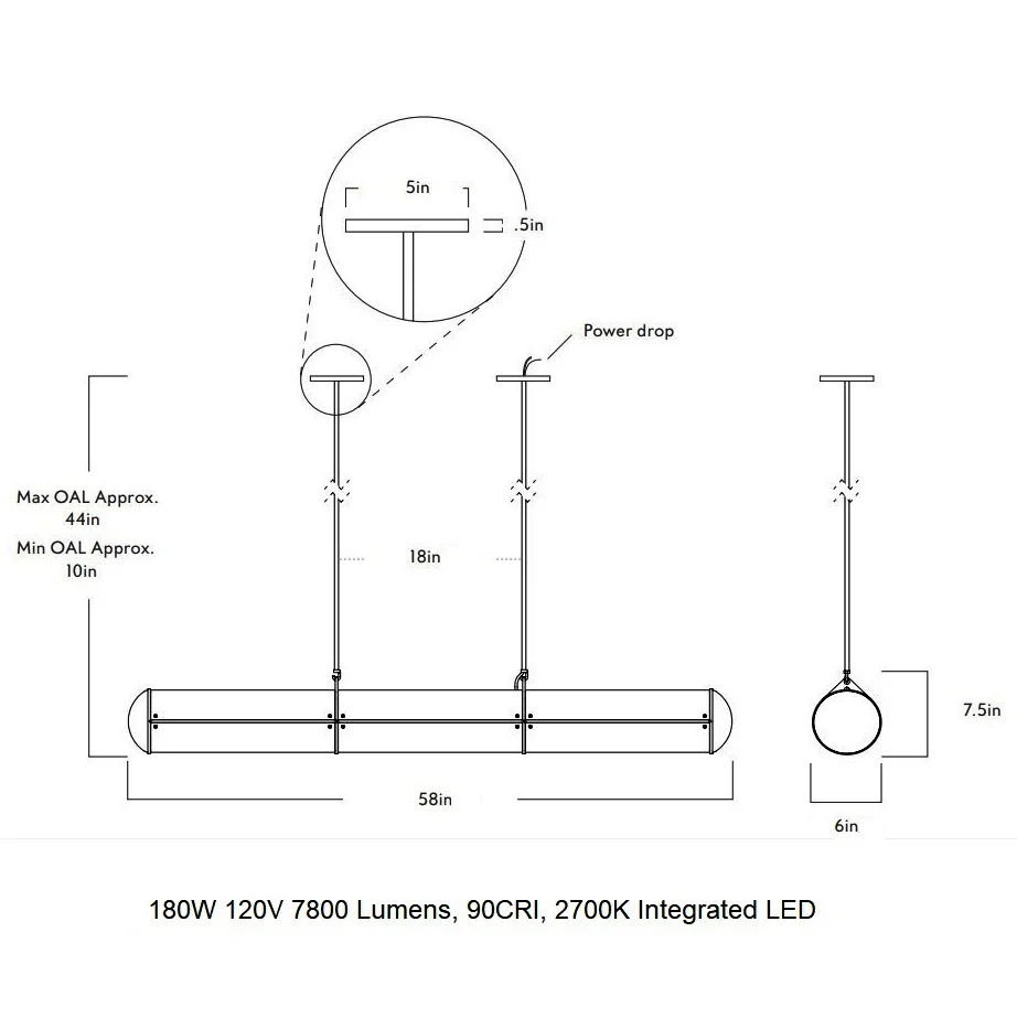 Endless LED Pendant Light - Image 14