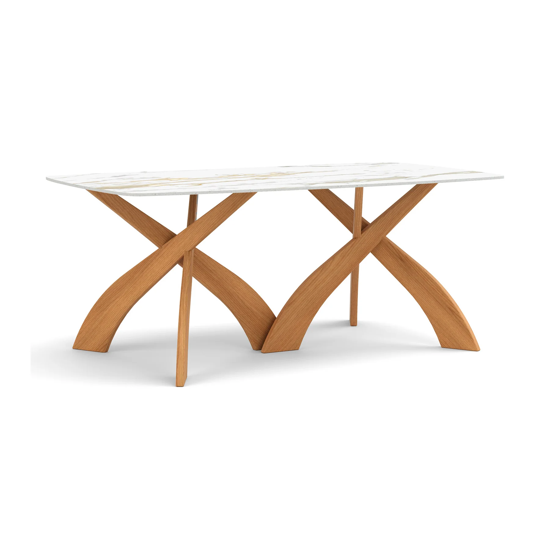 Entwine Boat Shaped Dining Table - Image 12