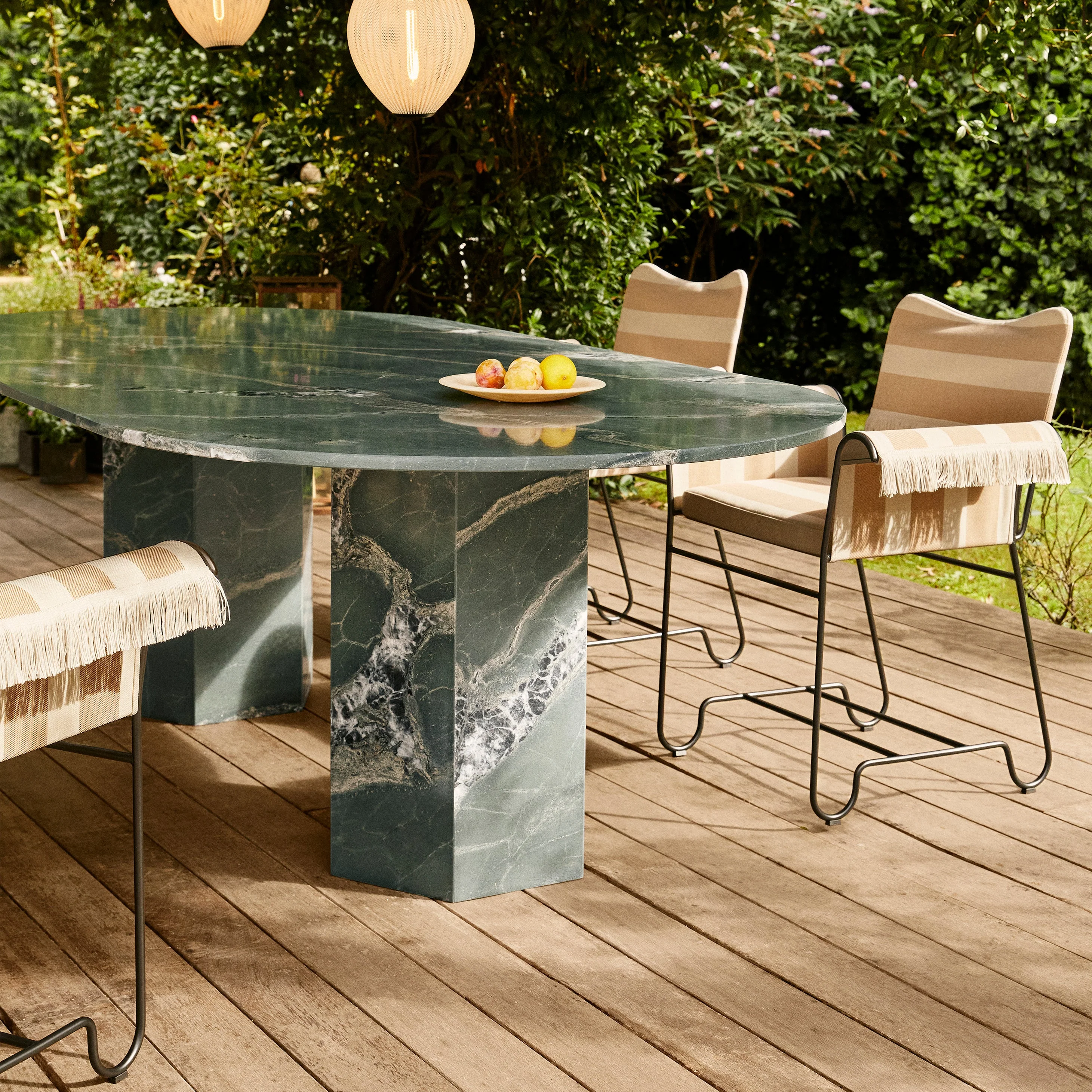 Epic Elliptical Outdoor Dining Table - Image 3