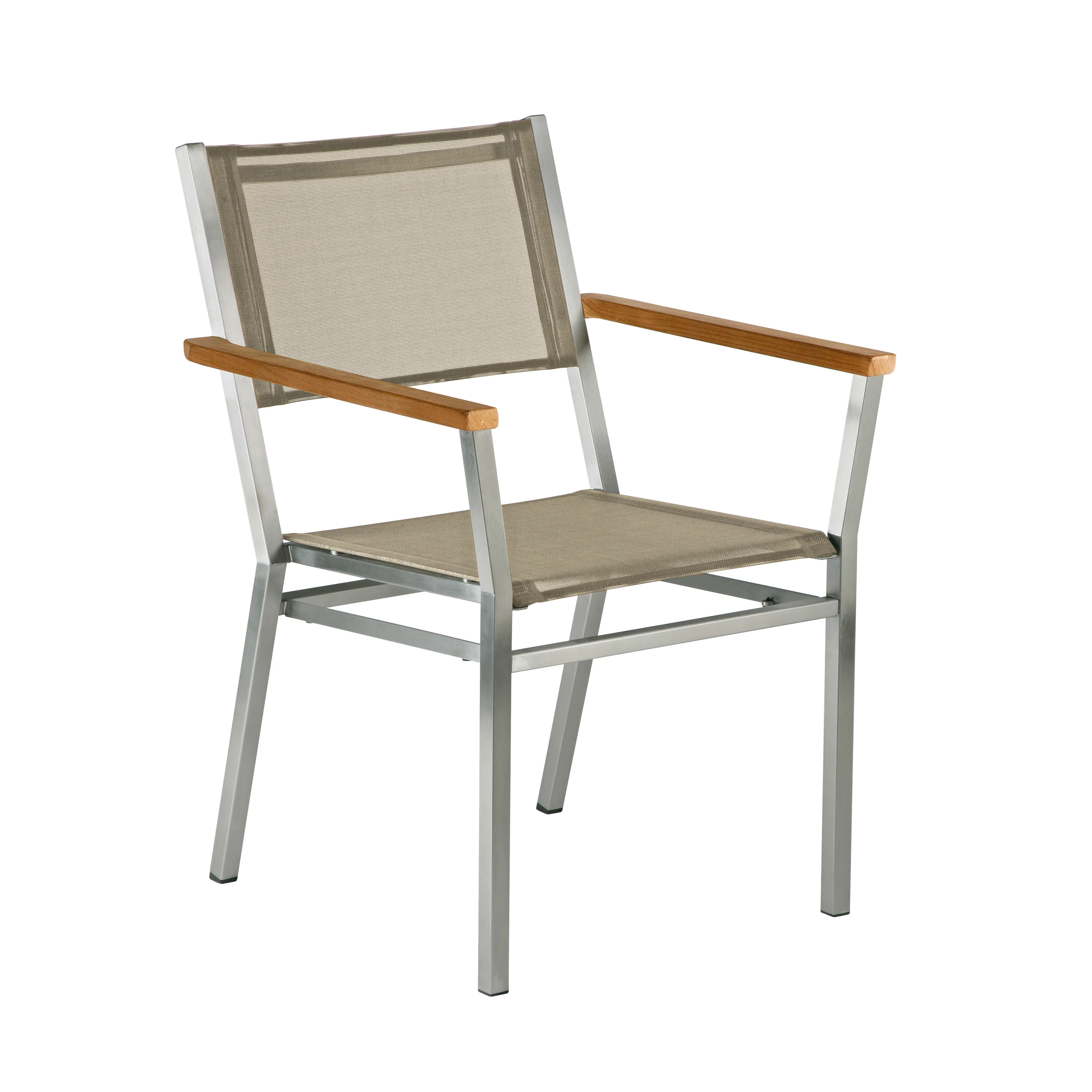 Equinox Outdoor Armchair - Teak Arm - Image 5