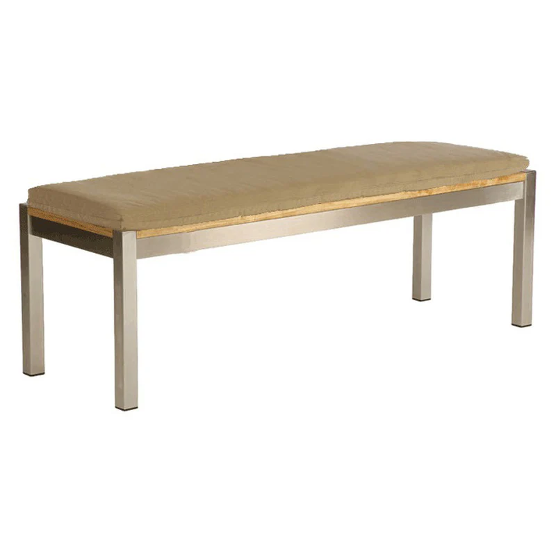 Equinox Outdoor Bench - Teak Seat - Image 3