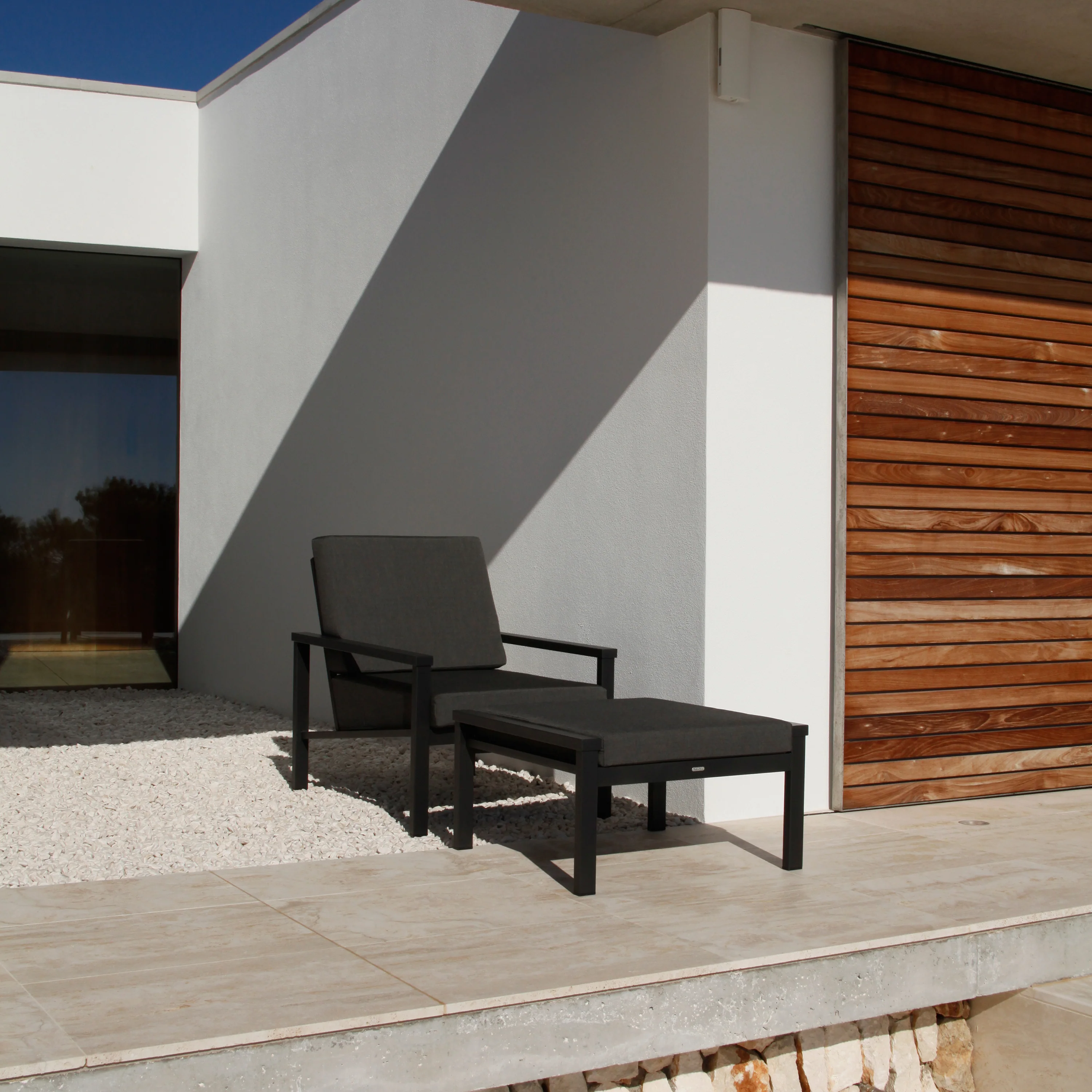 Equinox Painted Deep Seating Outdoor Armchair - Image 15
