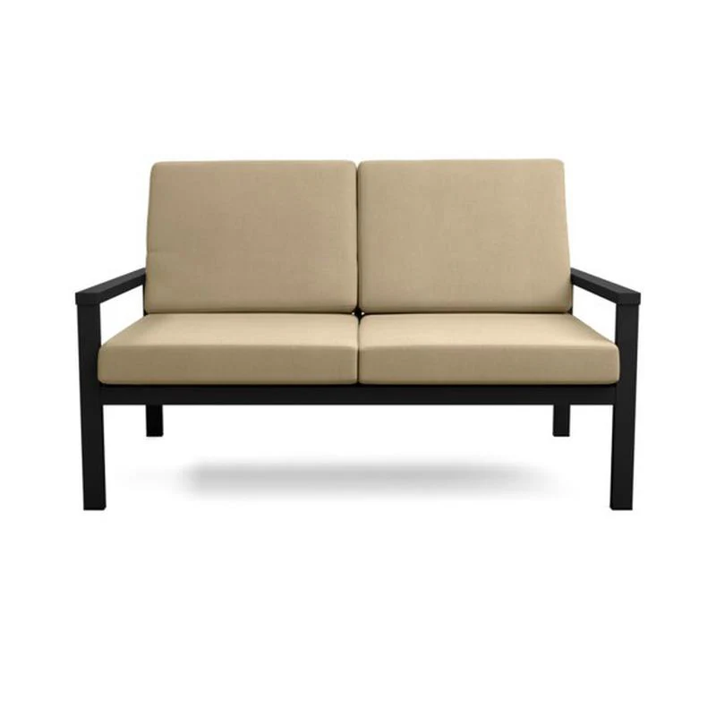 Equinox Painted Deep Seating Two-Seater Outdoor Sofa - Image 7