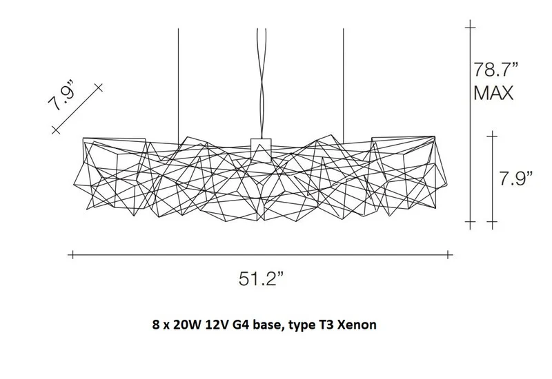 Etoile Linear Pendant Light - Image 2