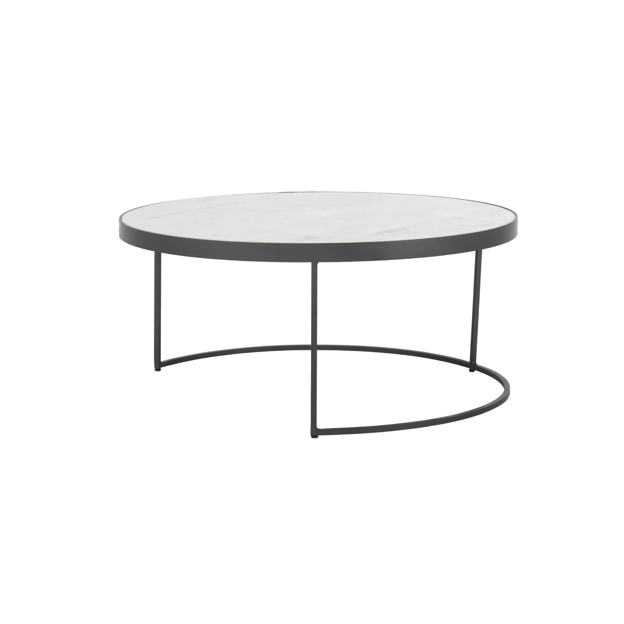 Evelyn Round Nesting Coffee Table - Image 7