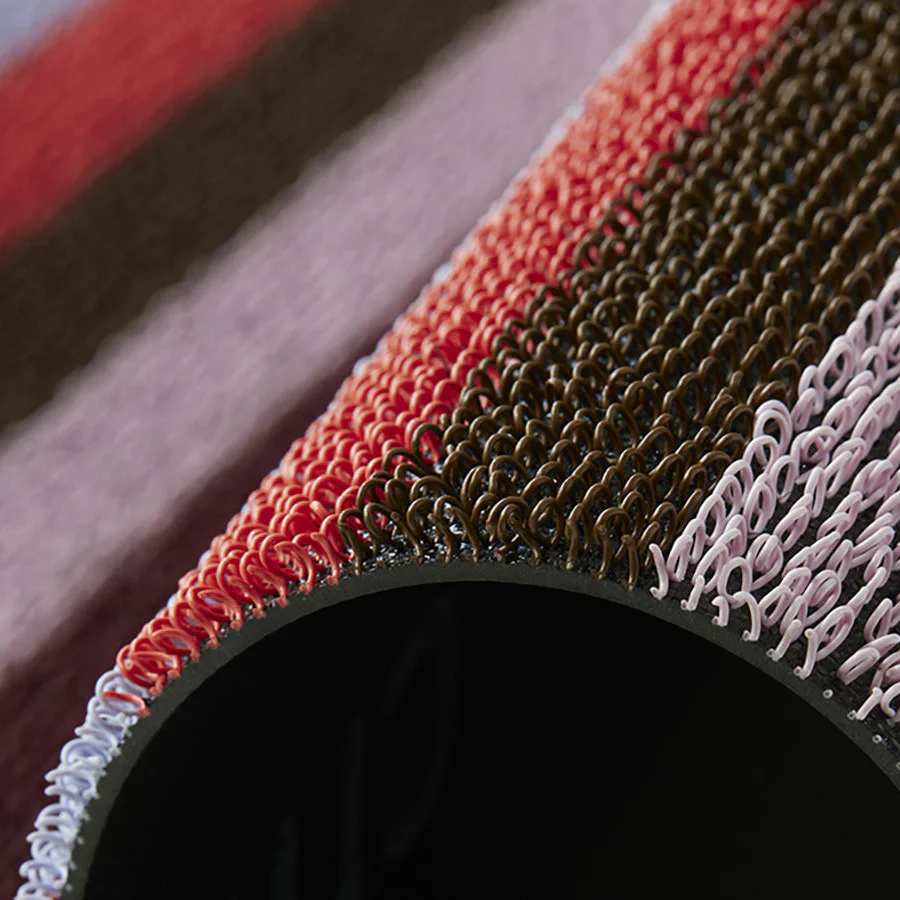 Even Stripe Shag Mat - Image 11