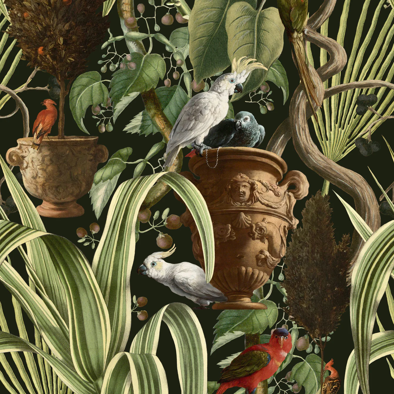 Exotic Menagerie Wallpaper - Image 5