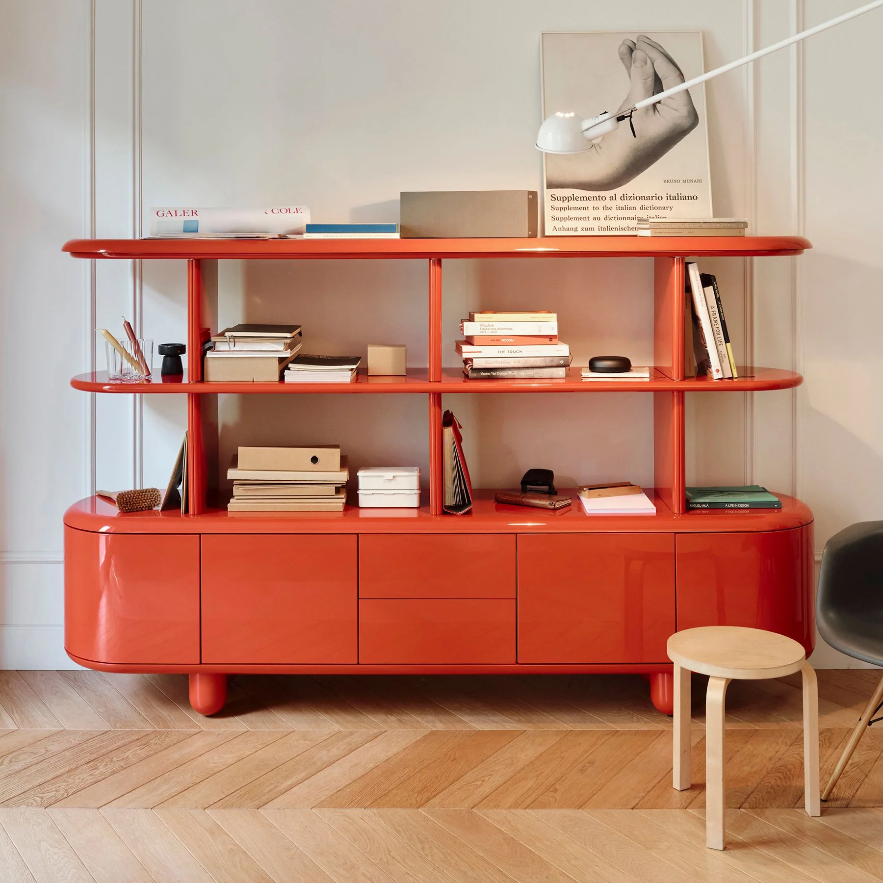 Explorer Shelving System - 4 Doors with 2 Drawers - Image 8