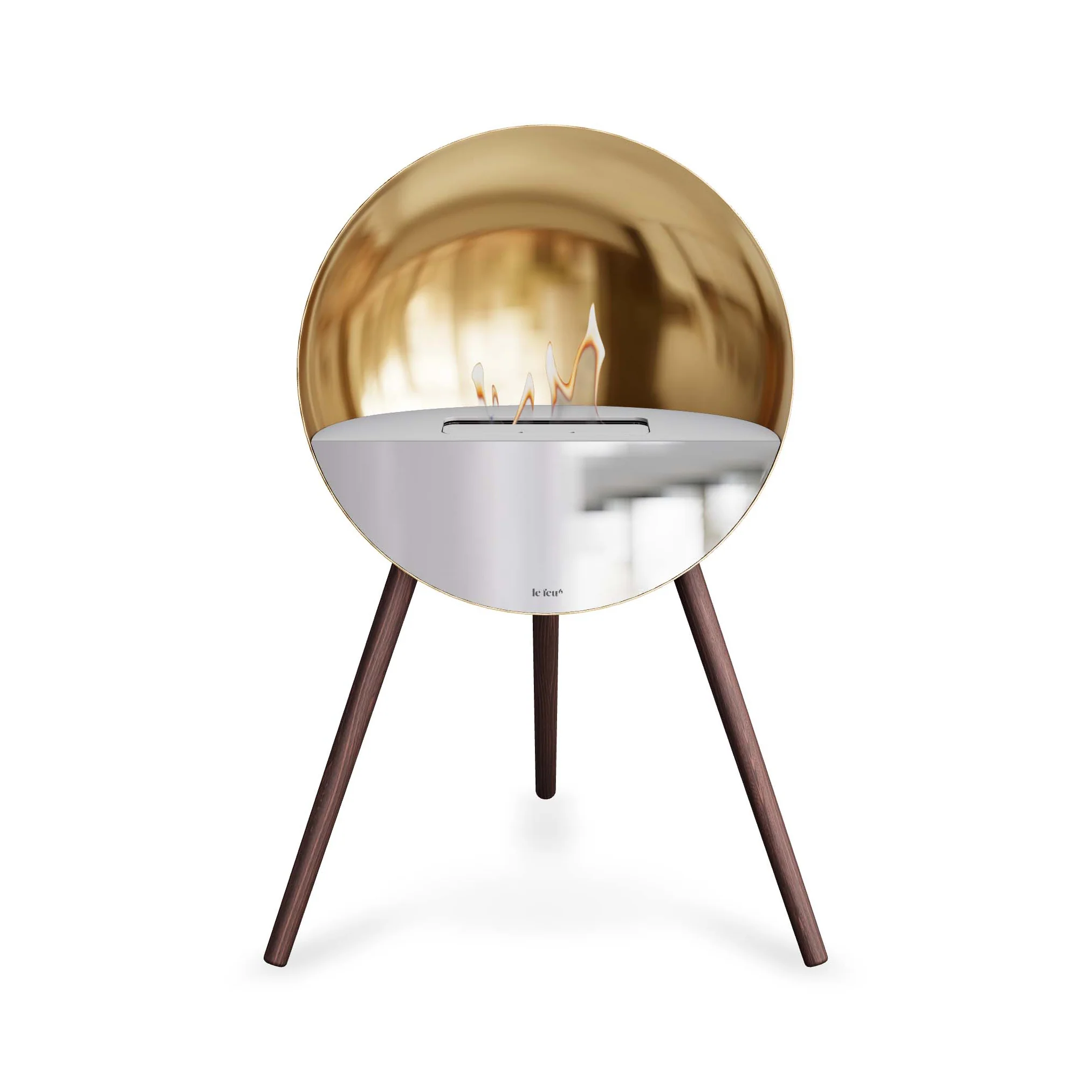 Eye Bioethanol Fireplace - Chromed Rose Gold - Image 21