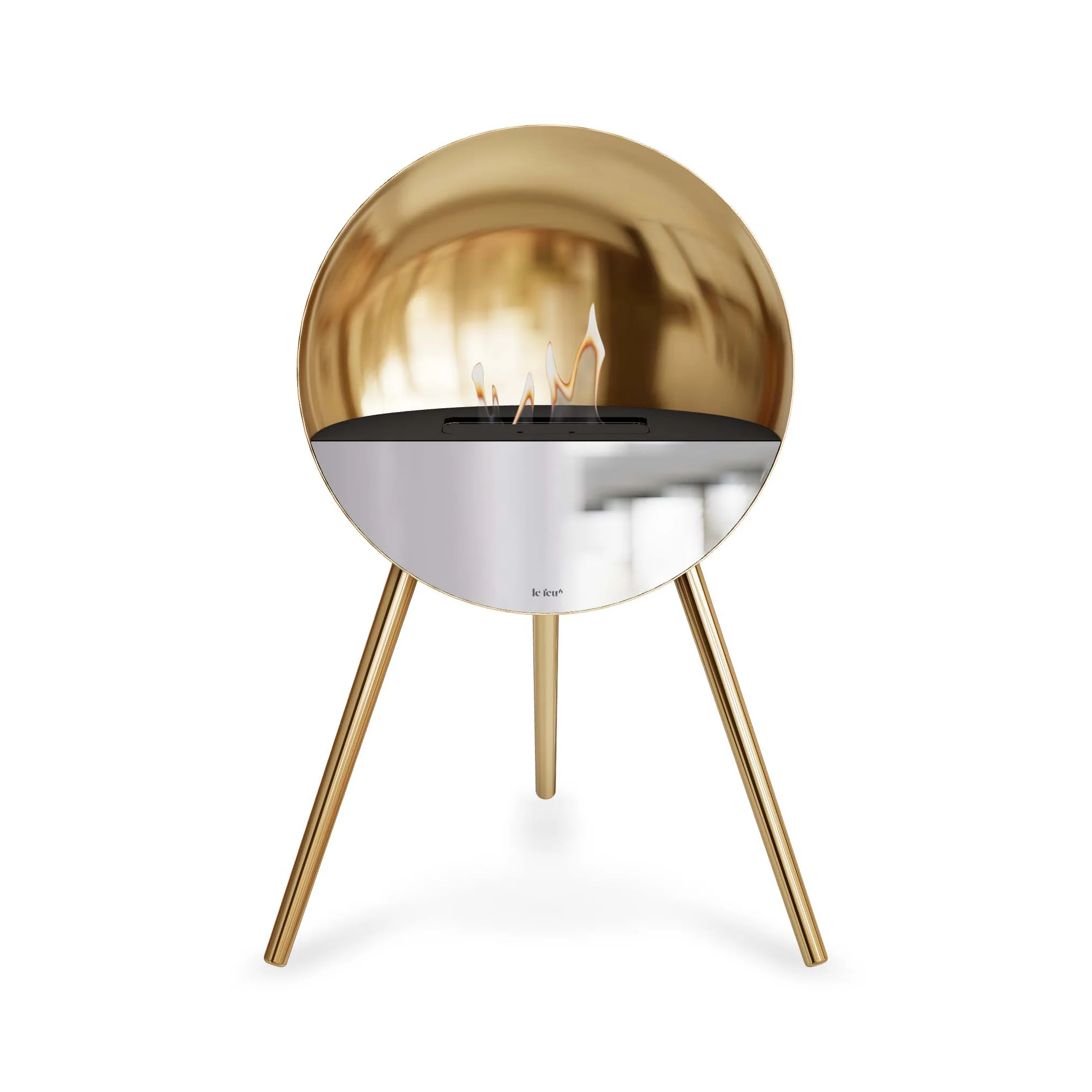 Eye Bioethanol Fireplace - Chromed Rose Gold - Image 54