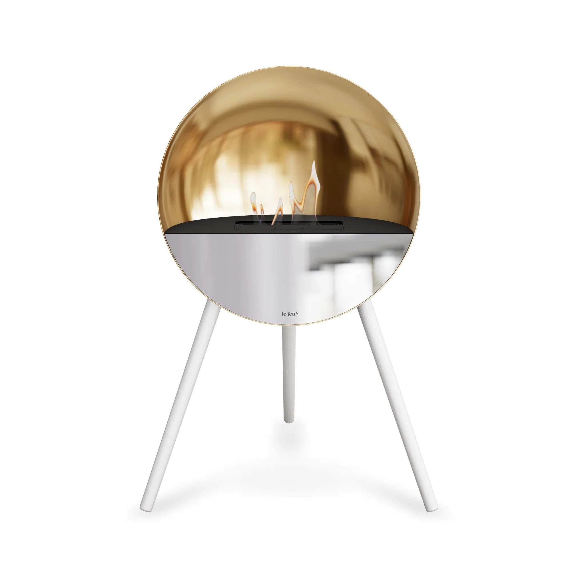Eye Bioethanol Fireplace - Chromed Rose Gold - Image 57