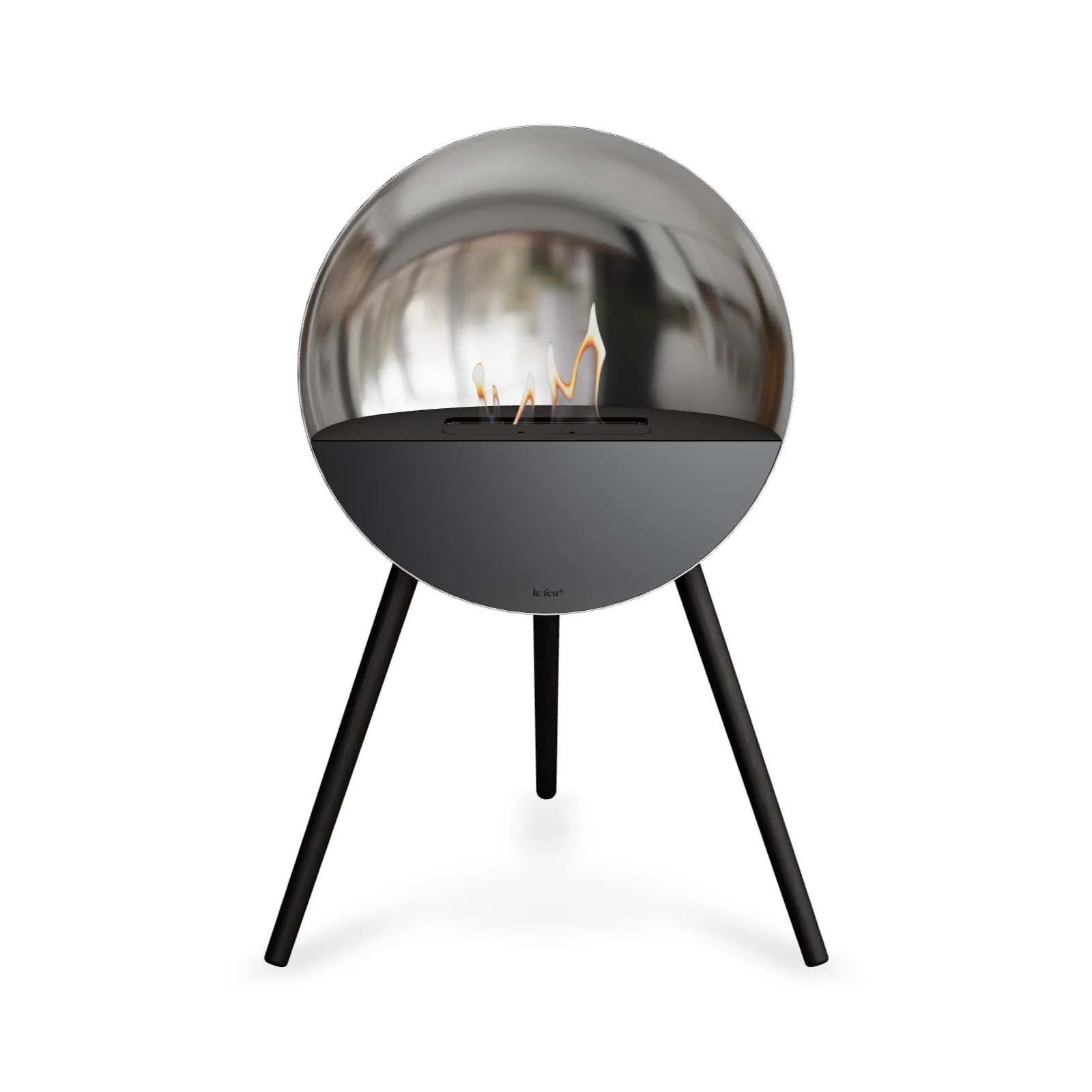 Eye Bioethanol Fireplace - Silver - Image 10