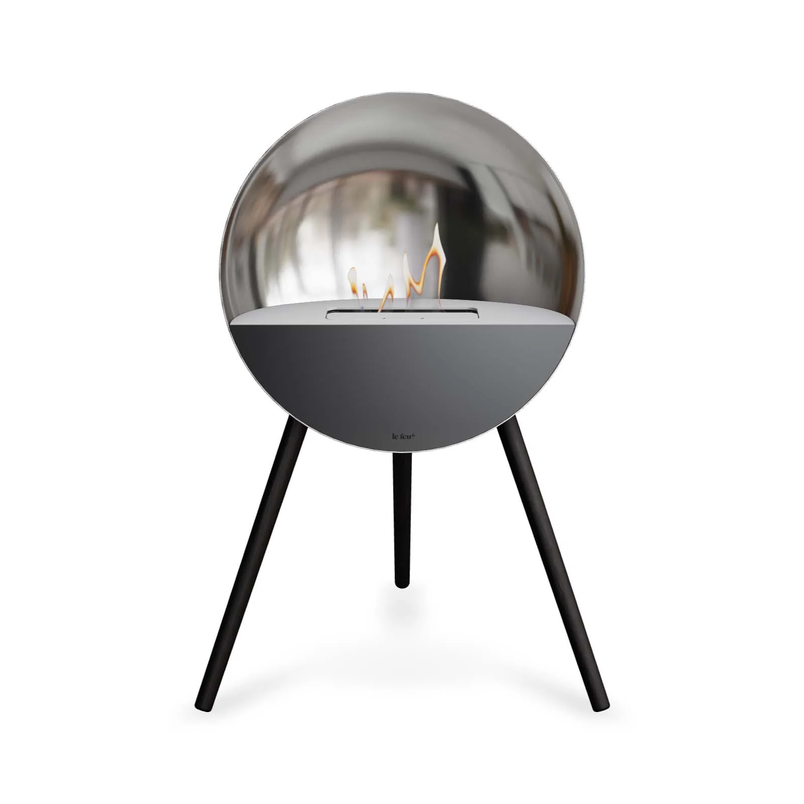 Eye Bioethanol Fireplace - Silver - Image 11