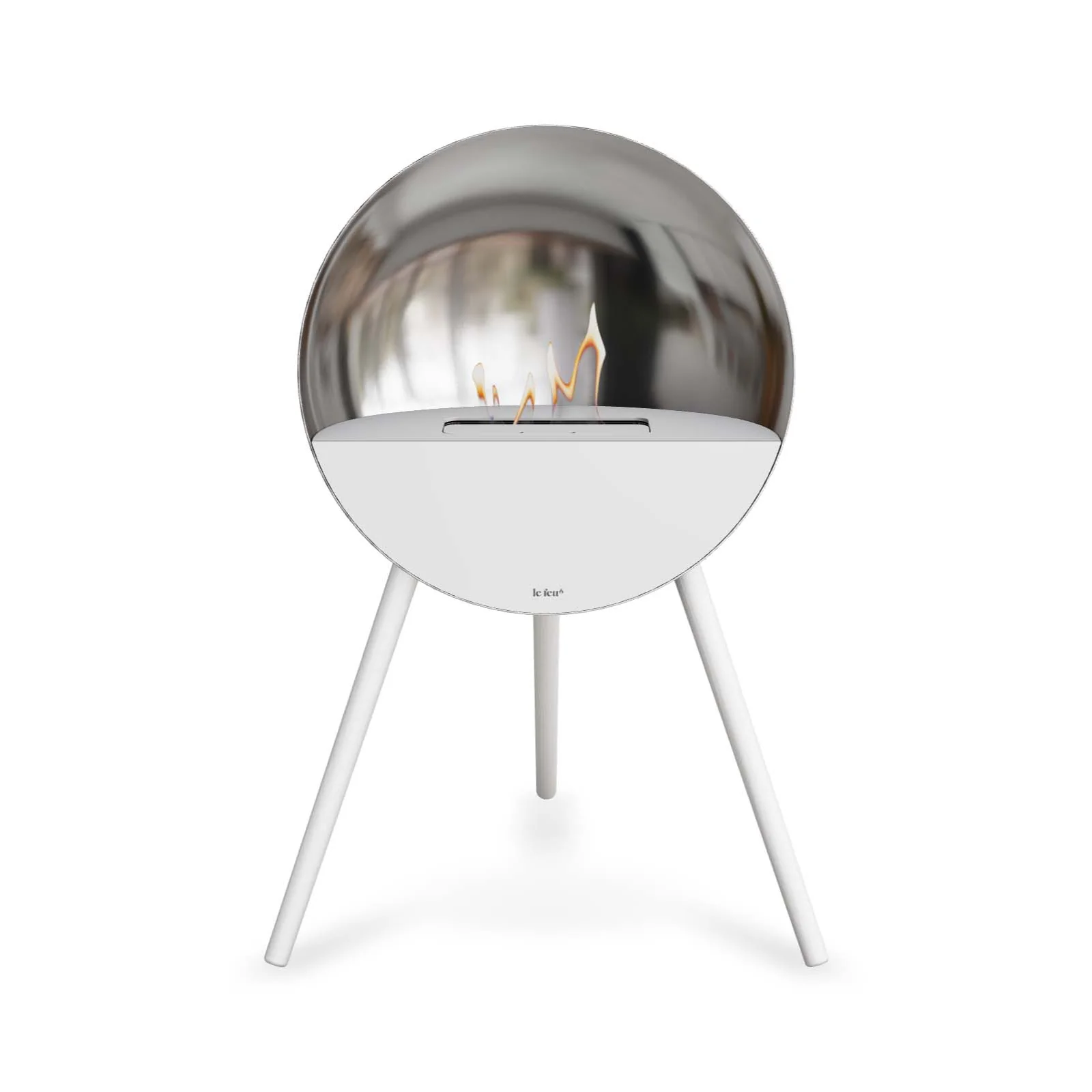Eye Bioethanol Fireplace - Silver - Image 39