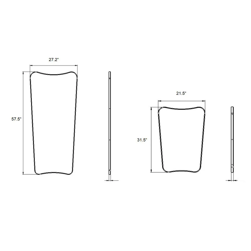 F.A. 33 Wall Mirror - Image 12