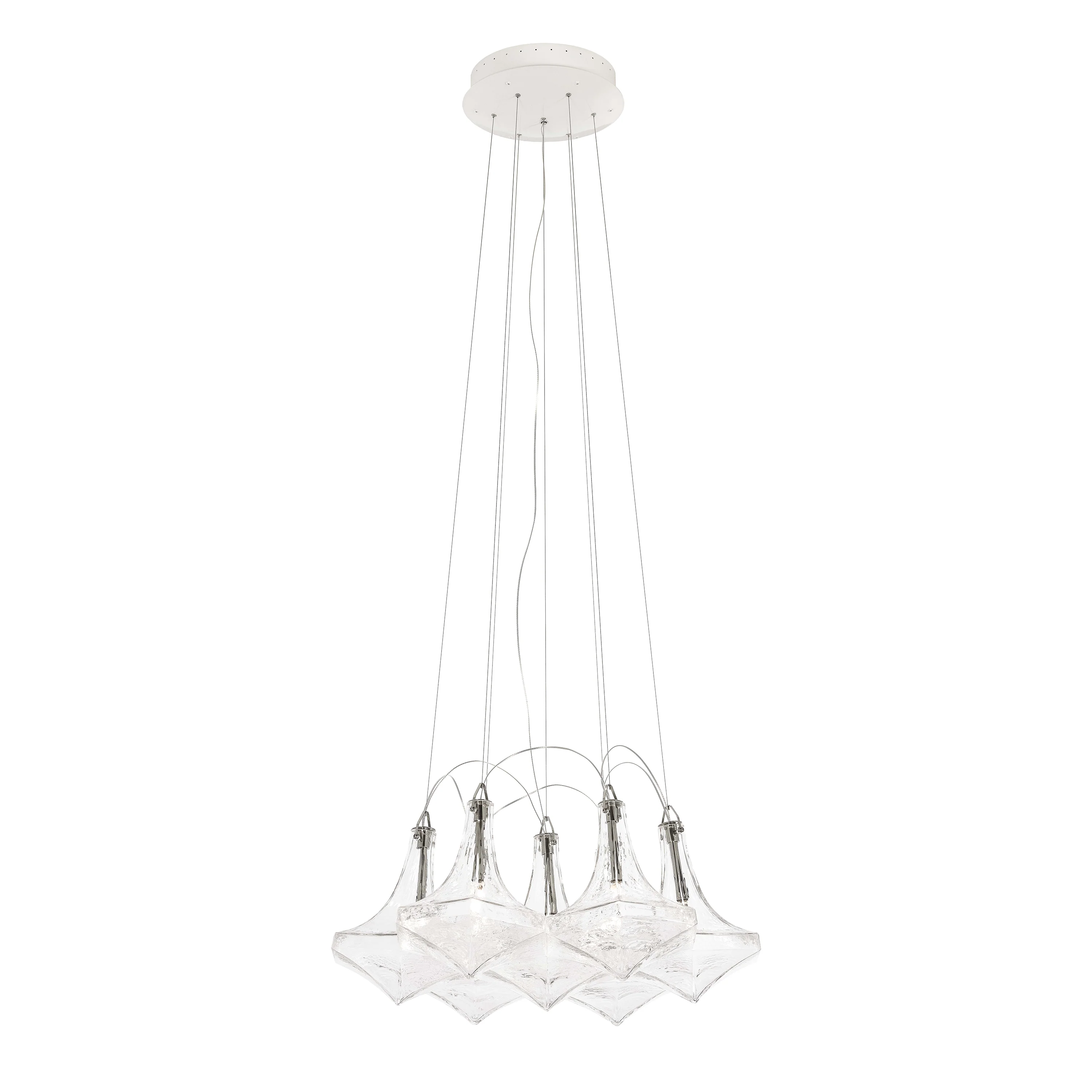 Facet Sculpture Cluster Pendant Light - Image 2