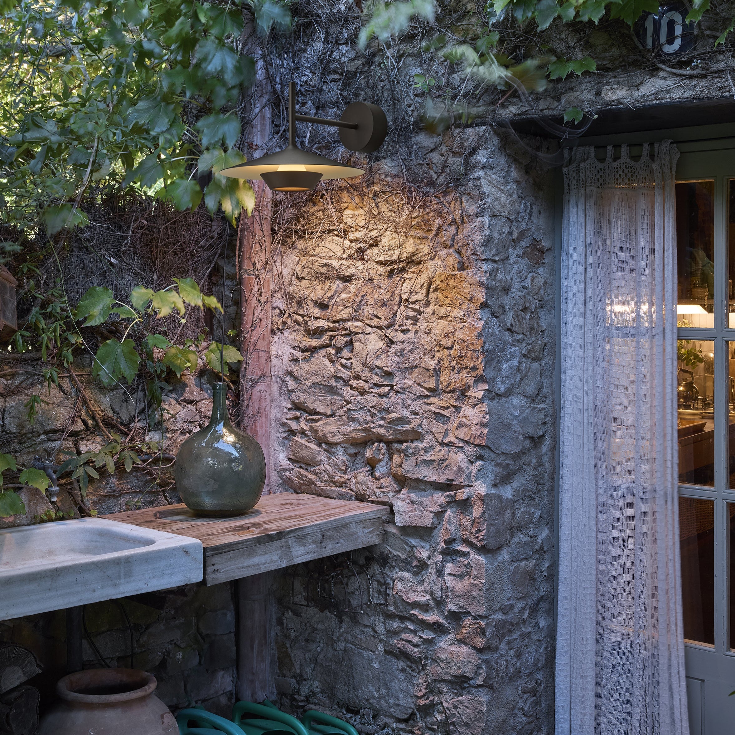 Fanalet A/01 Outdoor LED Wall Sconce - Image 2