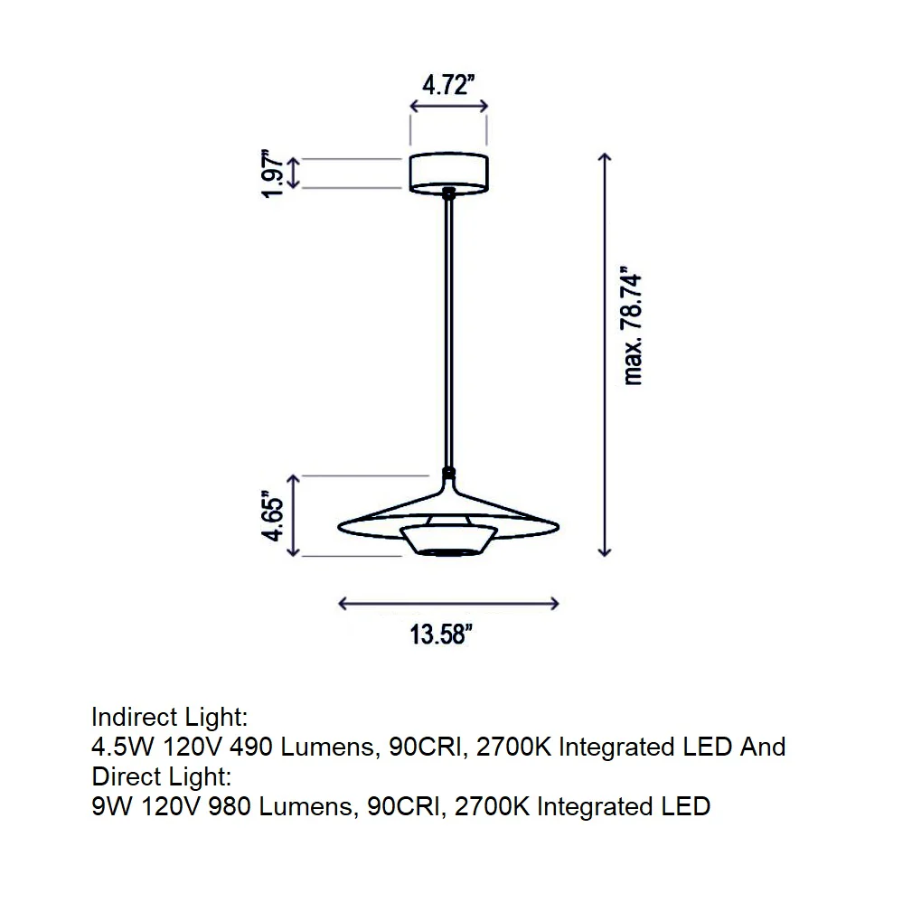 Fanalet S/35 Outdoor LED Pendant Light - Image 6