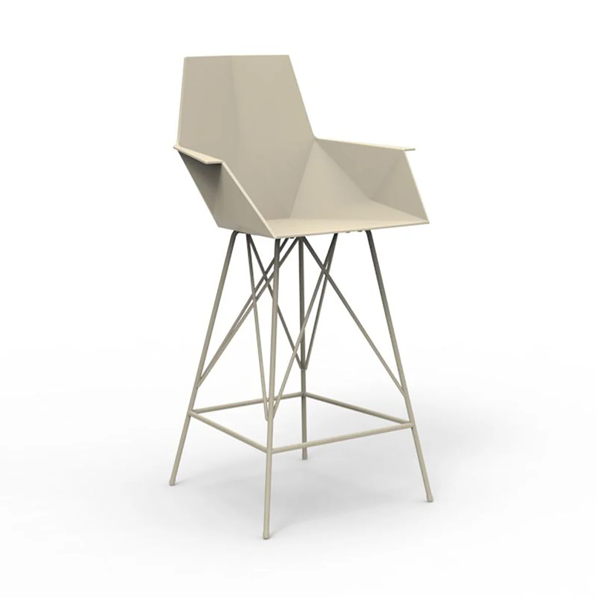 Faz Arm Outdoor Stool (Set of 4) - Image 9